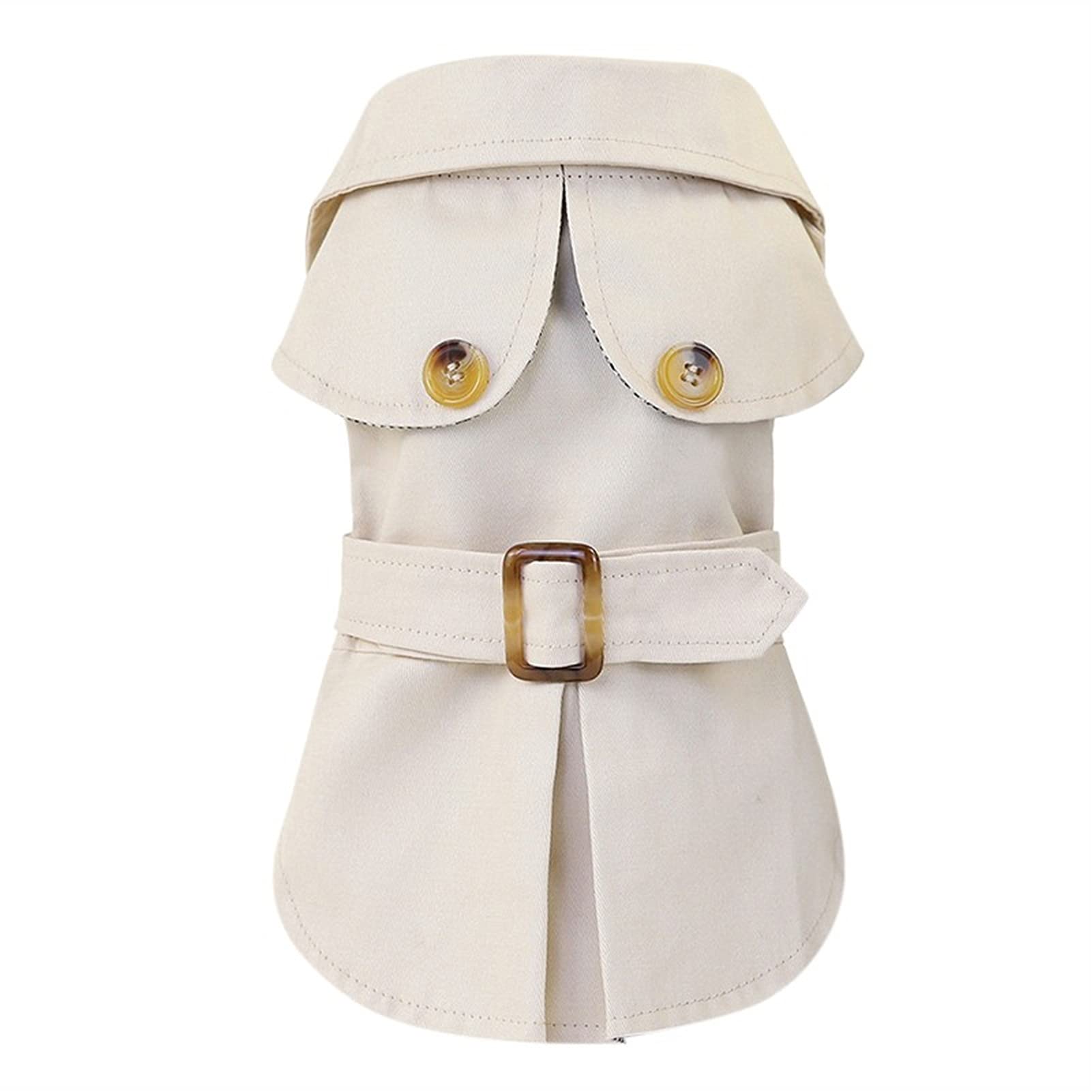 Manteau d'hiver épais pour chien contre le froid chiot et chat frileux look britannique