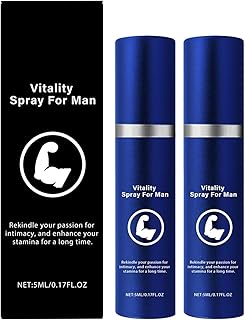 ErectBoost Vital Spray pour homme, Erect Boost Sprays pour homme, Spray Retardateur pourHomme, Spray de retard pour les hommes,Efficacité Prolongée, Renforcement De L'attrait Masculin (2Pcs)