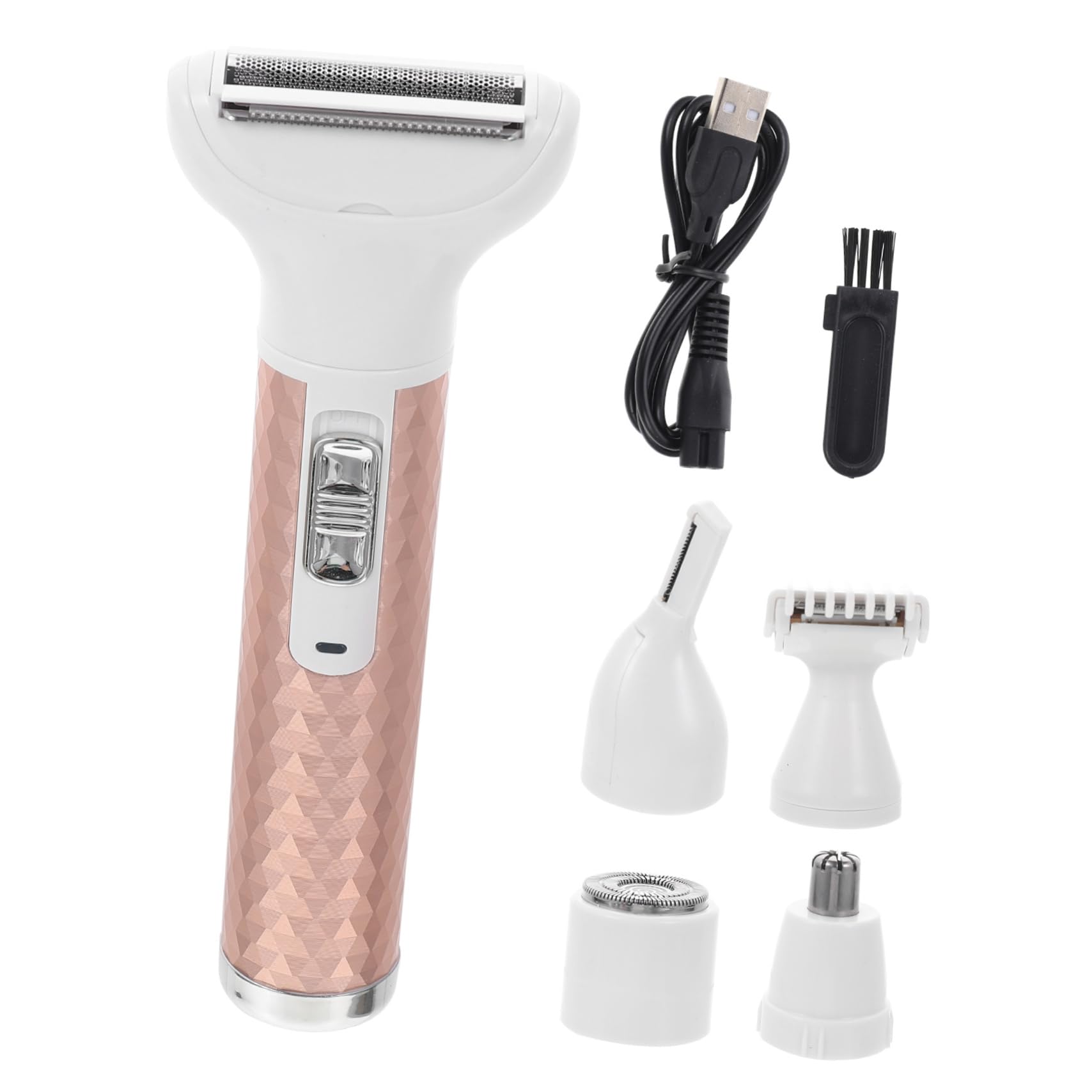 Afeitadora Eléctrica Multifunción Usb Recortadora De Cejas Para Mujer Depiladora Facial