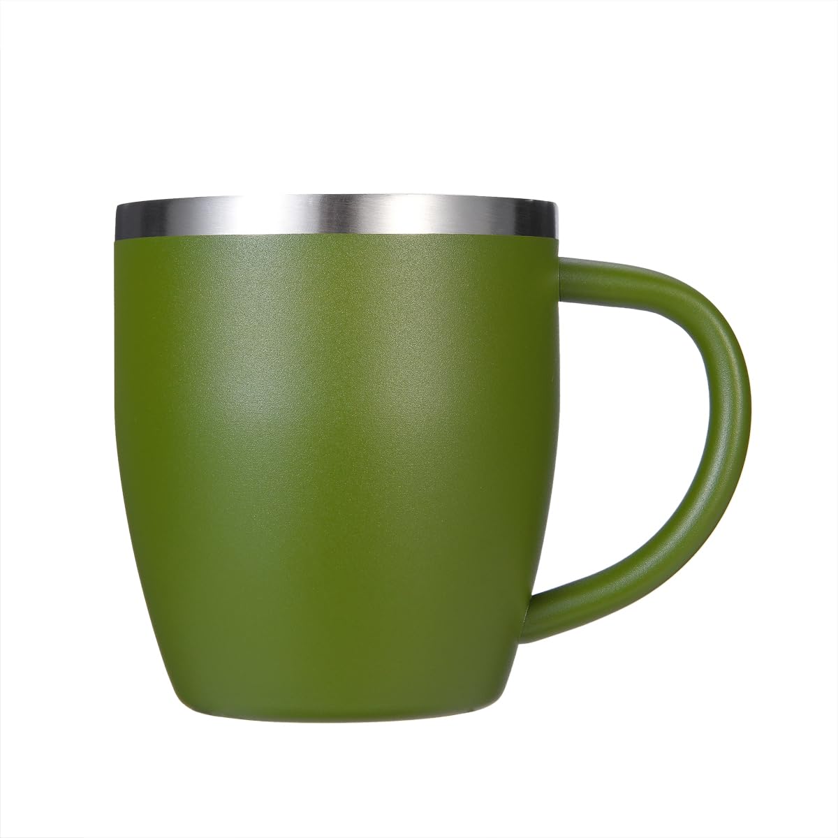 HEECN® Camping Becher - Edelstahl Tasse - Thermotasse - Kaffeebecher - Doppelwandige Isolierbecher BPA-frei 290ml HESS-016