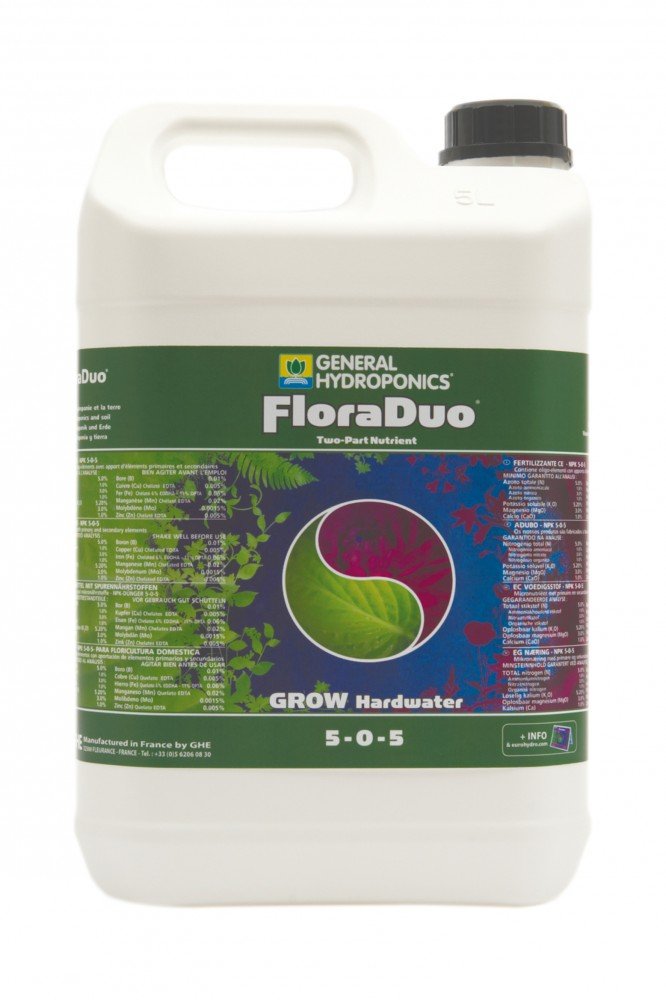 GHE FloraDuo Grow HW 5 l