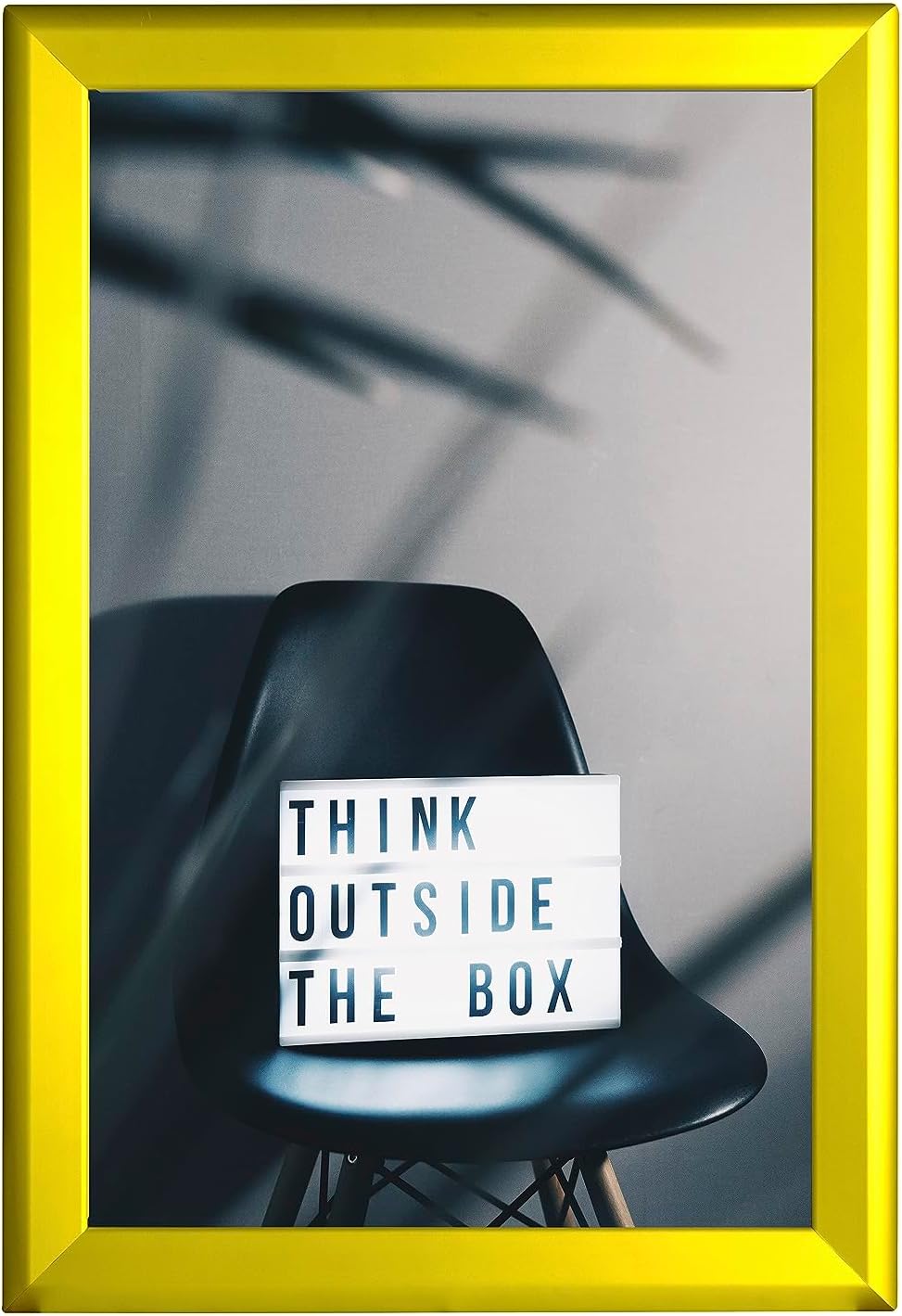 BNV Aluminum Front Load Snap Poster/Picture Frame, Red, 11x17 Inches, 1.25'' Profile, Wall Mounting, Portrait and Landscape Mode, Easy Installation, Anti-Glare, PVC Cover, Lightweight