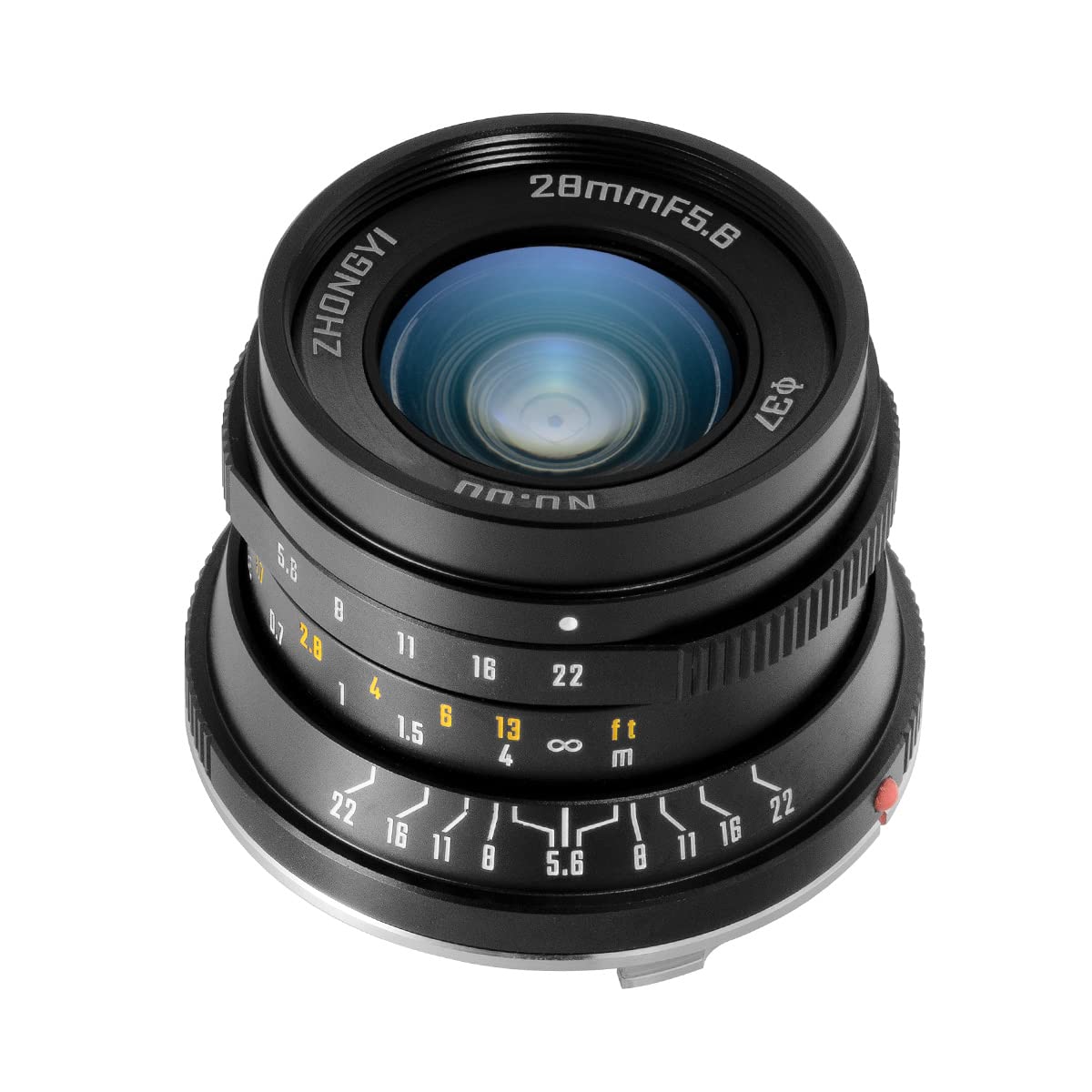 中一光学 TOURIST 28mm F5.6 [ブラック]ライカM用 Amazon | 中一光学 TOURIST 28mm F5.6 Mマウント ライカM