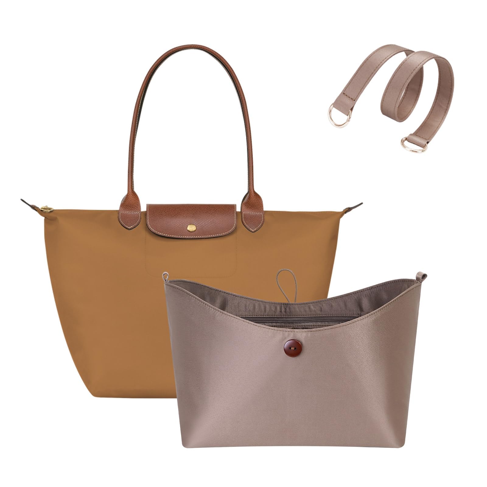 Amazon.com: ZTUJO Purse Organizer Insert For Longchamp le pliage