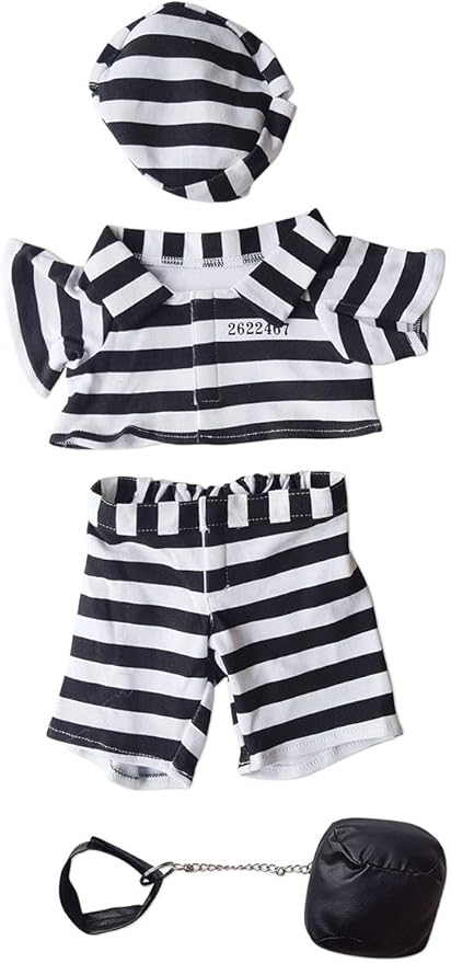 Prison Outfit Outfit Teddy Bear Clothes 