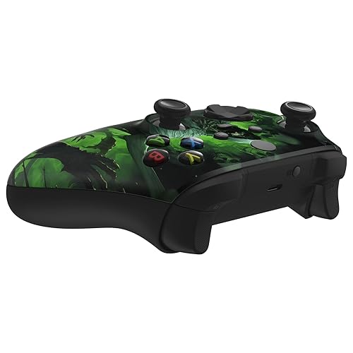 Miniatura 8 de eXtremeRate Carcasa personalizada para controlador Xbox Series X y S – Revitaliza tu controlador – Accesorios de repuesto de cubierta Dark Carnival