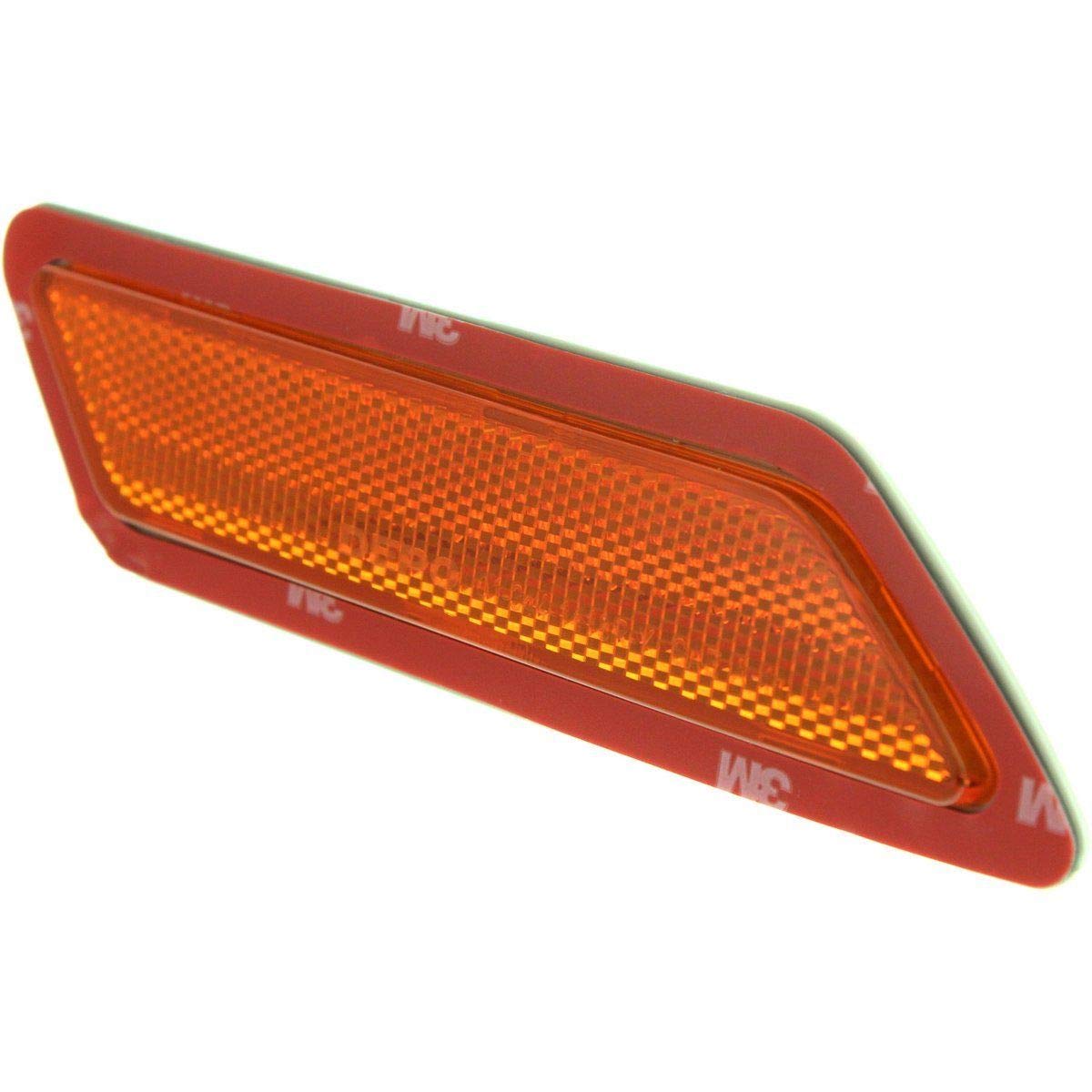FITRITE AUTO PARTS New Front Right Passenger Side Bumper Reflector For 2012-2015 BMW 3-Series, Except M Model, Sedan BM2555102 63147274522