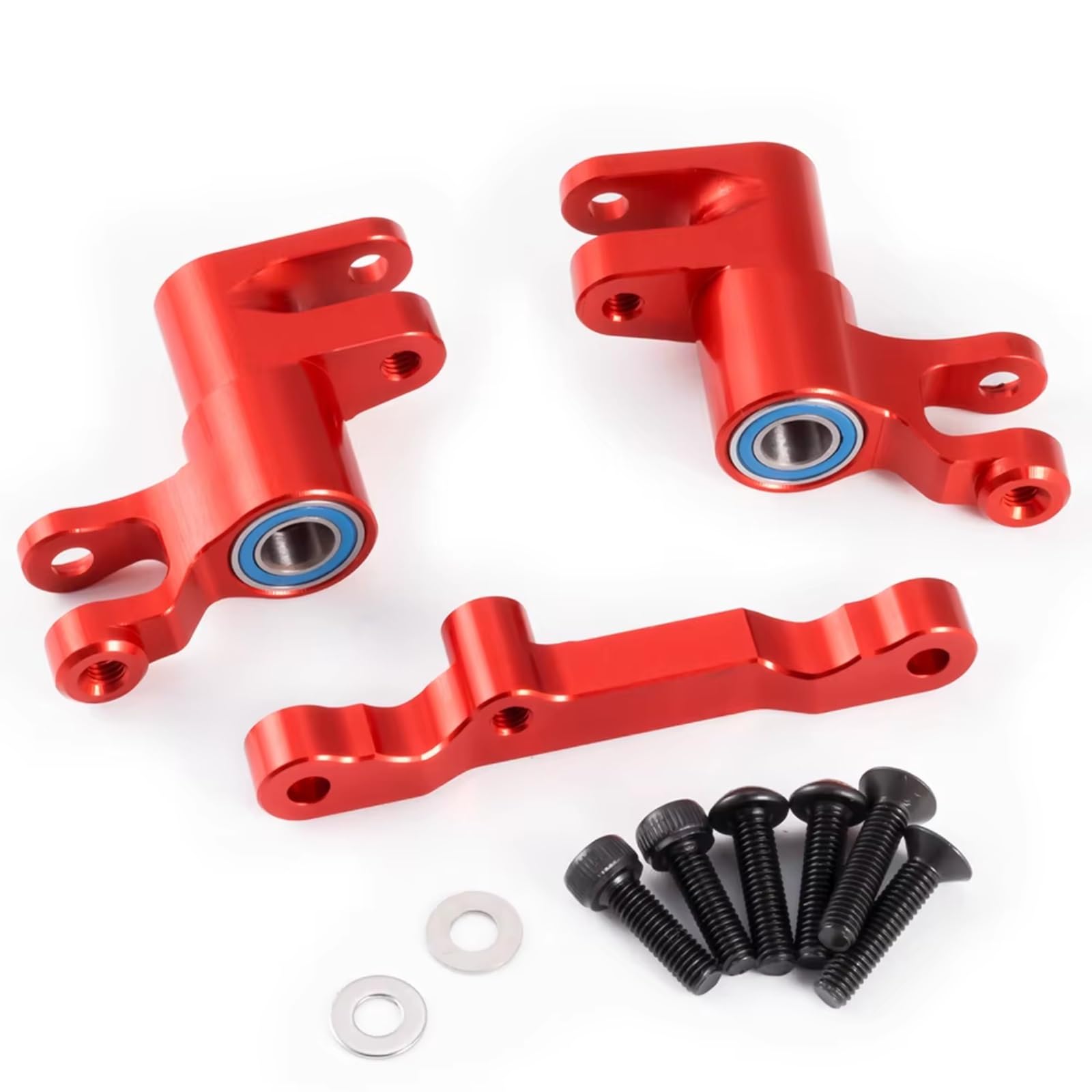 RC Auto Modell Zubehör Für Mini Für Maxx 2S 1/6 Monster Truck RC Auto Upgrade Teile Zubehör Aluminium Legierung Lenkung Montage