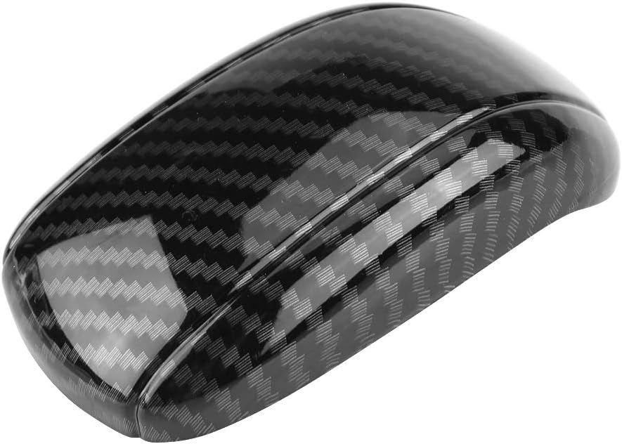 Senyar for 2022 for Mitsubishi Eclipse Cross Accessories Gear Shift Cover Trim Car Interior Mouldings for Eclipse Cross 17-18 (Carbon Fiber)