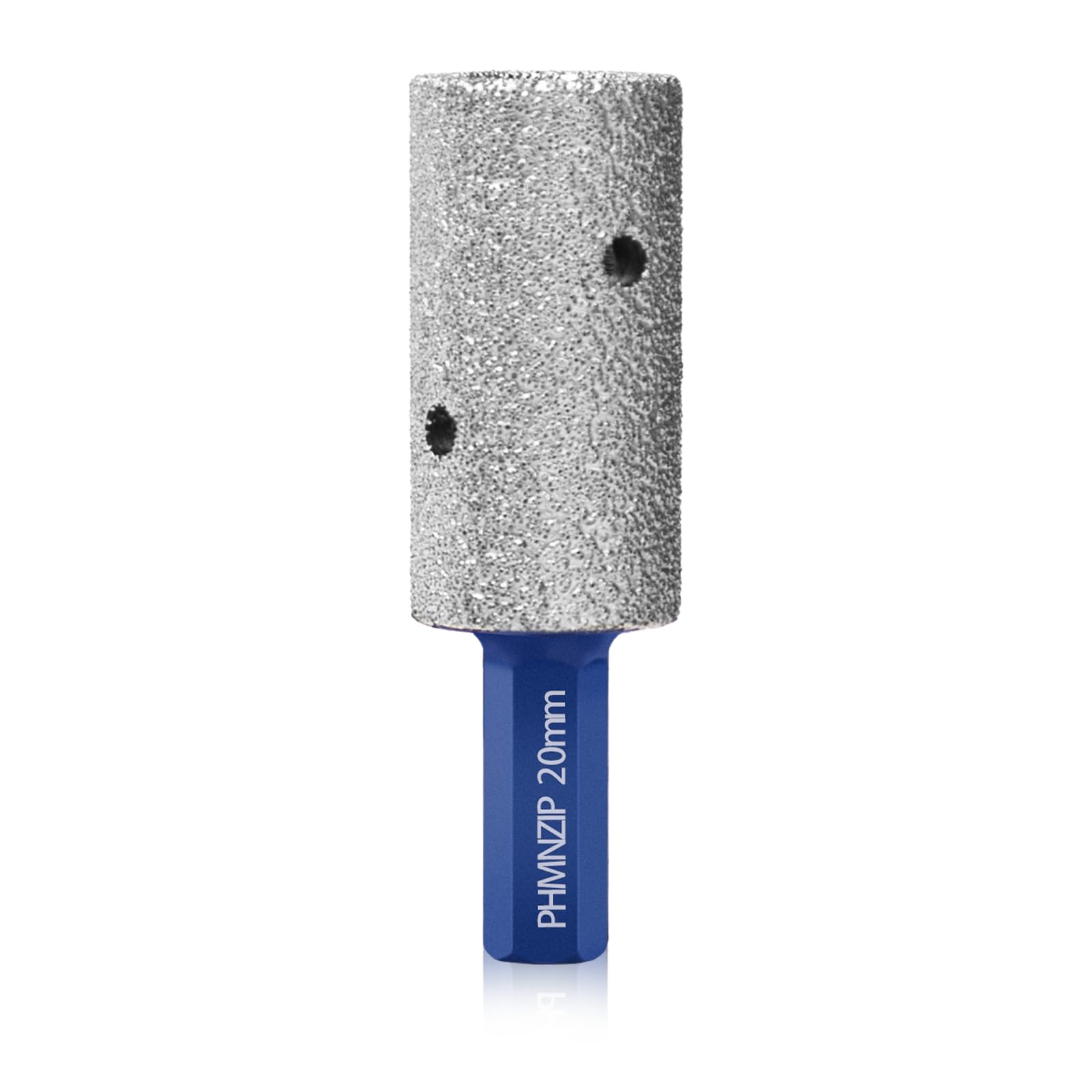 Diamond Finger Milling Bits 20 mm Tile Finggers Bit with Hex Shank Diamonds for Hole Enlarging Shaping Polishing Grinding on Ceramic Porcelain Tile Marble Granite Artificial Stone - Image 2