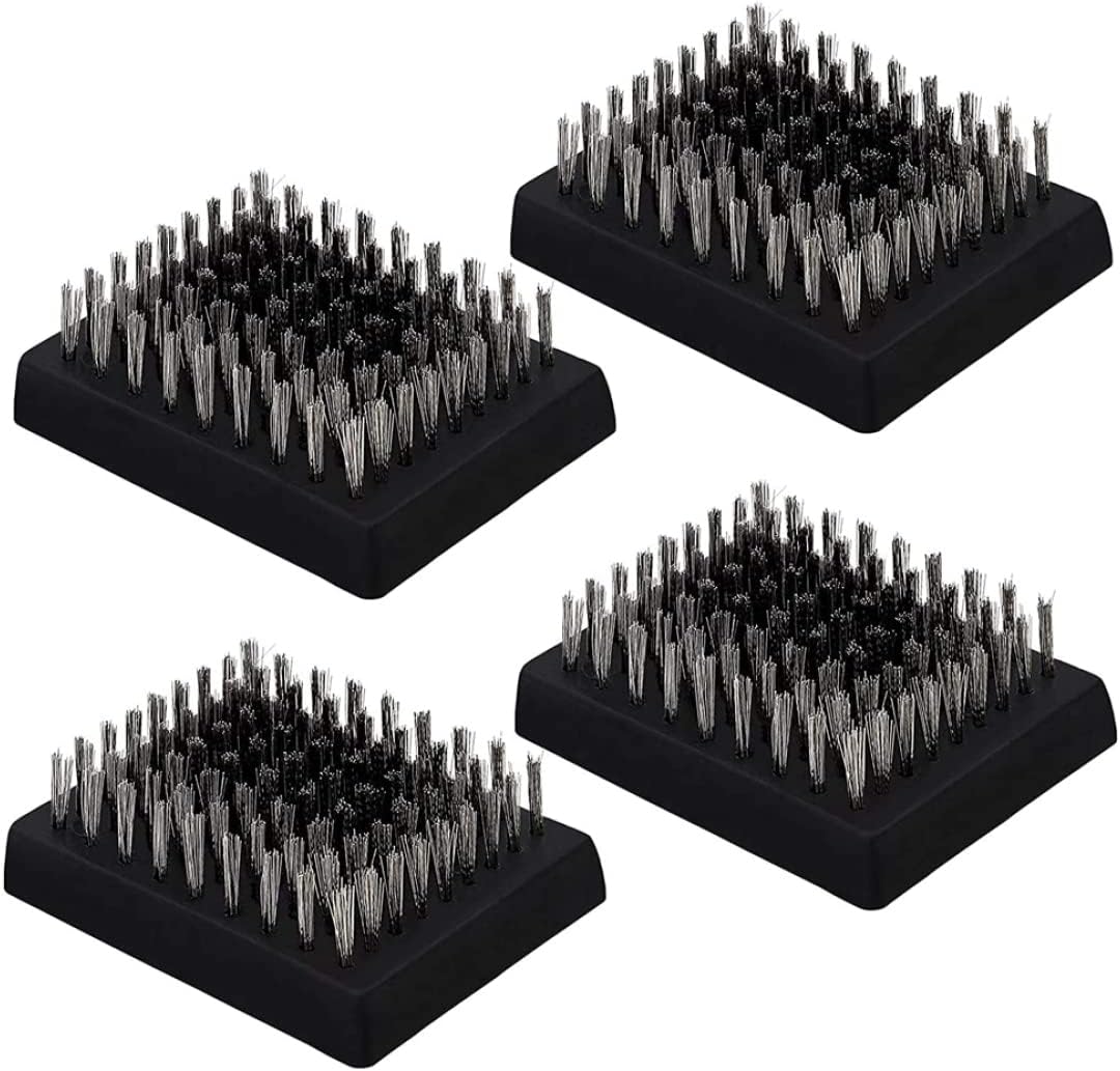 4PCS Grill Brush Replacement Heads BBQ Cleaner Brush Heat