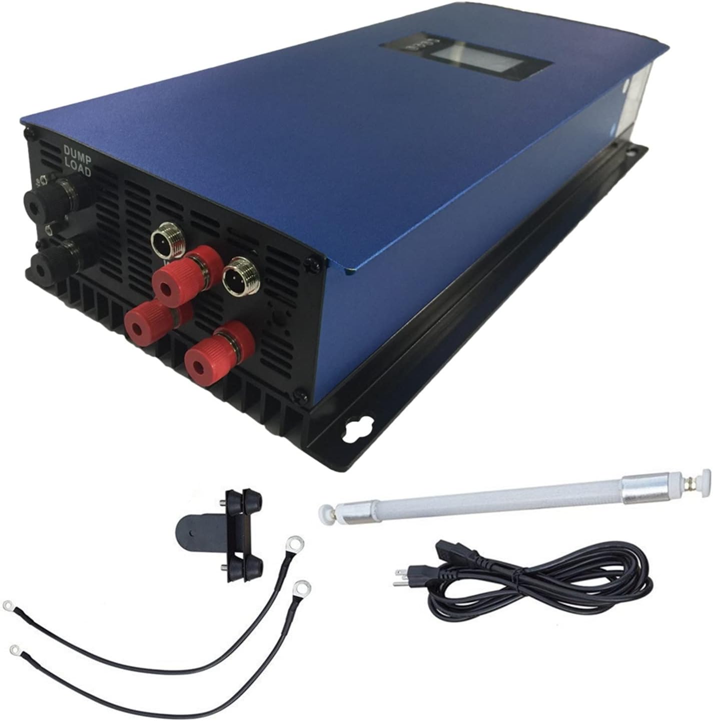 22-60V/45-90V 1000W Wind Grid tie Inverter for 3 Phase AC Wind Turbine Generator Pure Sine Wave with LCD&Dump Load Resistor(with Sensor no WiFi,22-65)