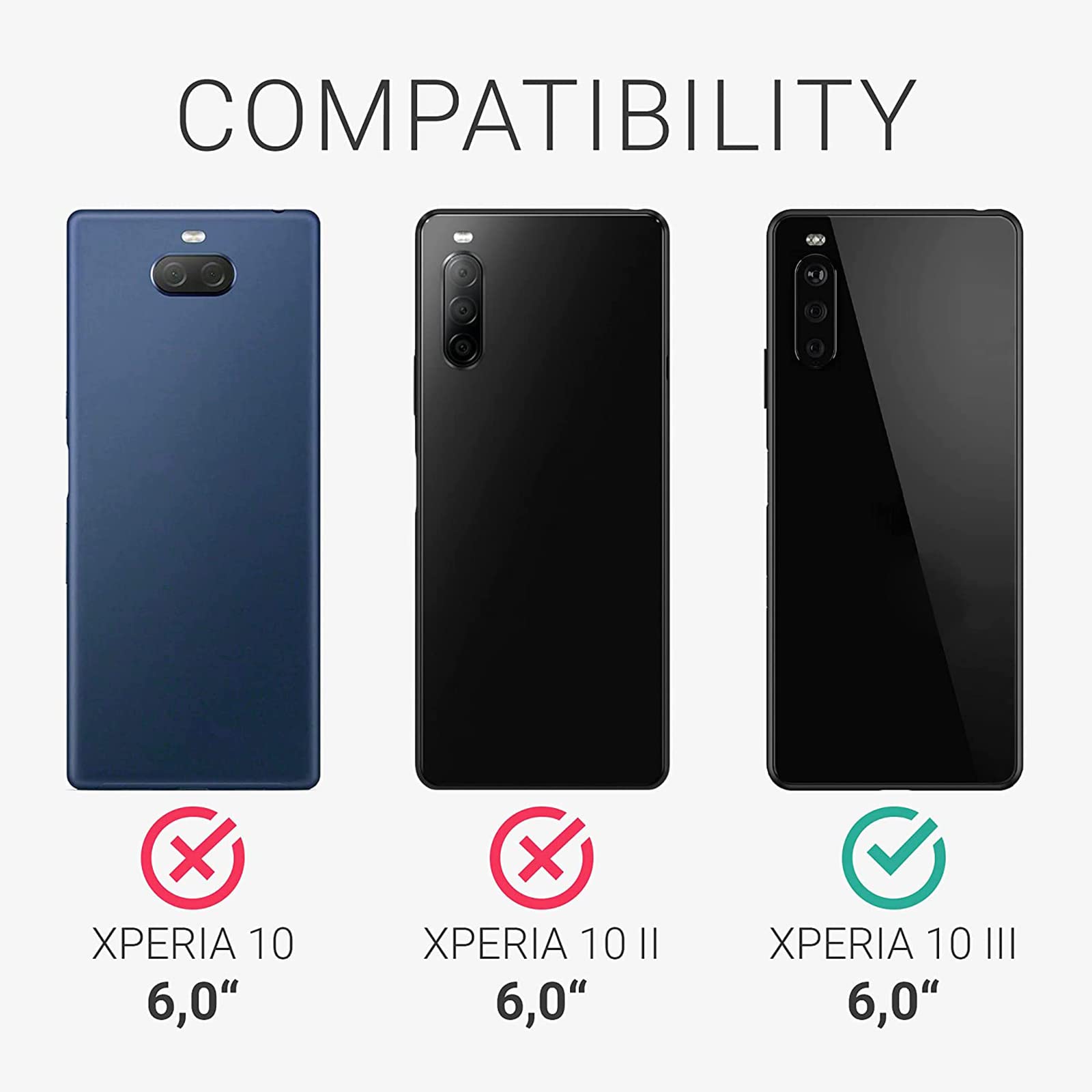 Custodia Per Sony Xperia 10 III 3 Xperia10III 5G Portafoglio Con