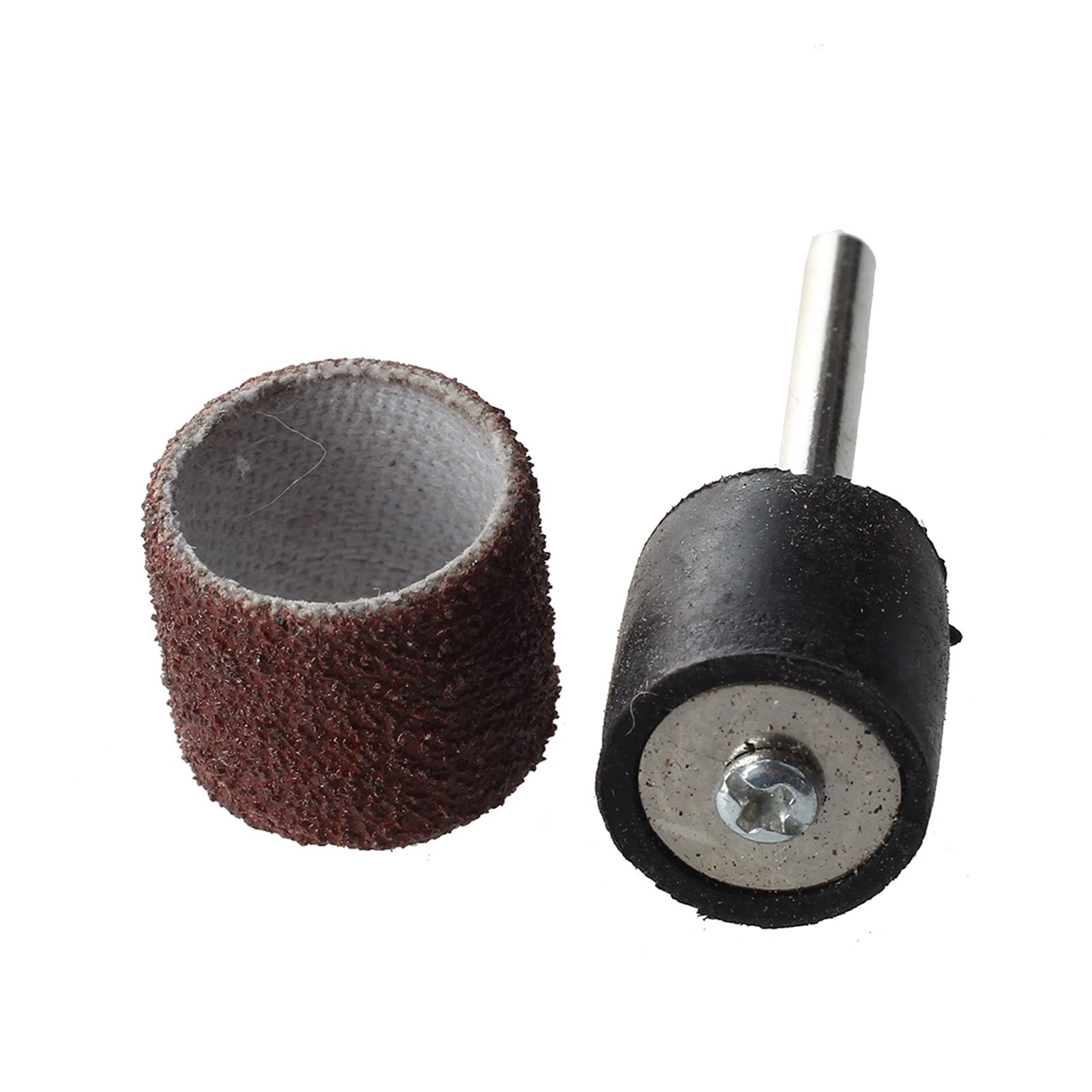 Strumenti per la casa 100 pz 1/2 "Kit di Bande di levigatura con 2 Tamburo di levigatura mandrino per Strumenti rotanti Drop Shipping