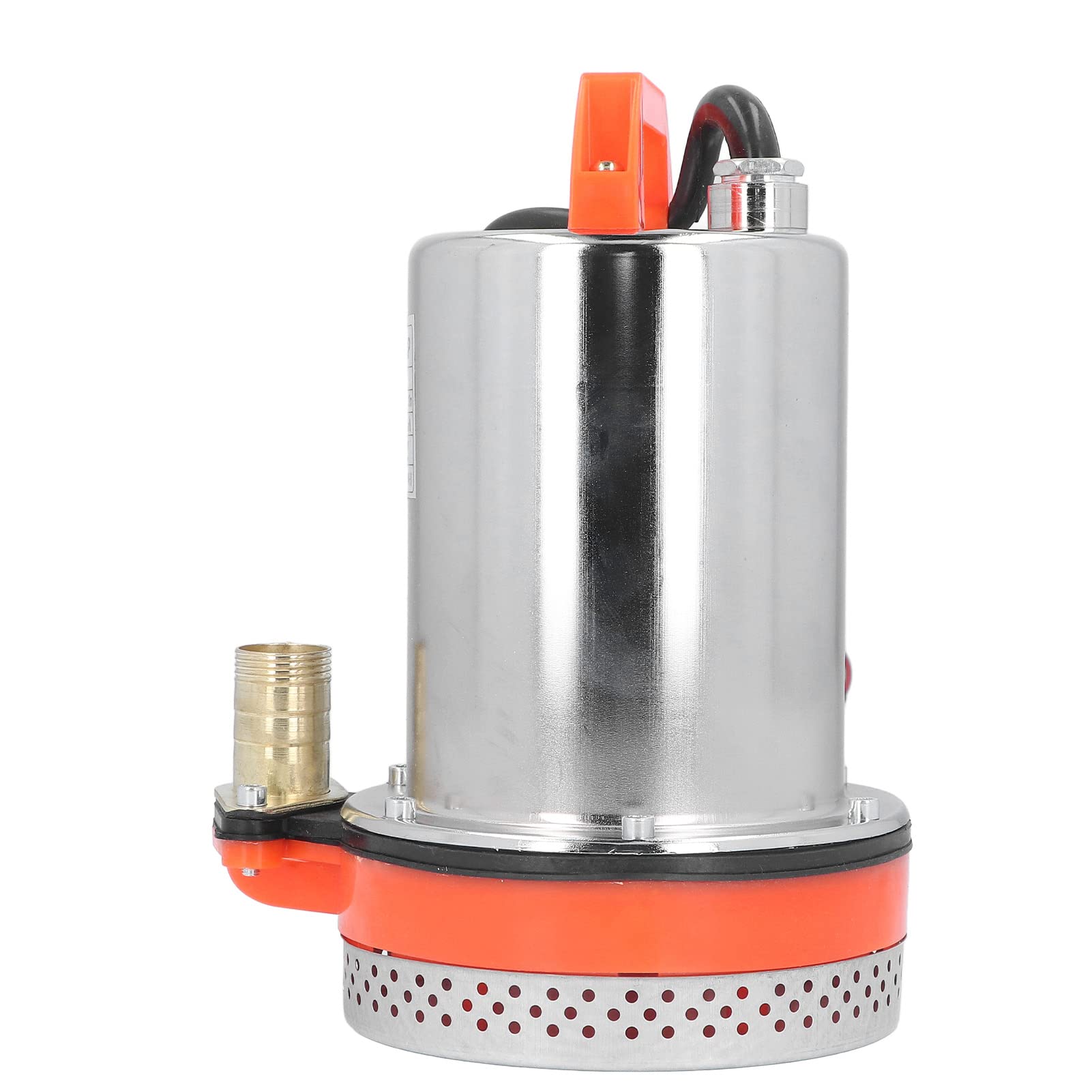 YWBL-WH Pompa Sommersa DC 12V, Acciaio Inossidabile, 10m Prevalenza, 300W, per Irrigazione Giardino e Prato