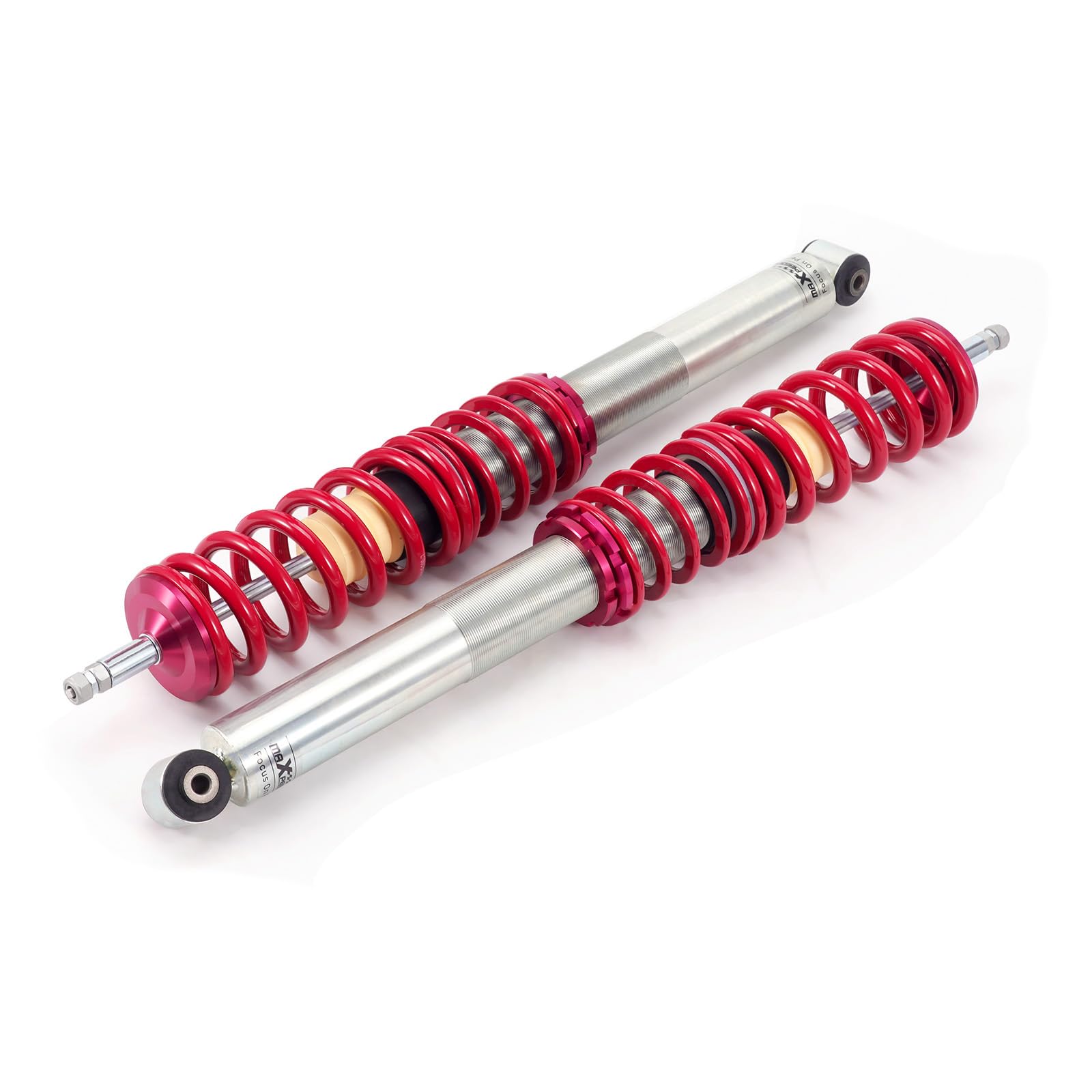 maXpeedingrods Zawieszenie gwintowane tylne do VW Golf 2, 3 MK2 MK3 2DW sportowe zawieszenie coilovers z regulacją wysokości
