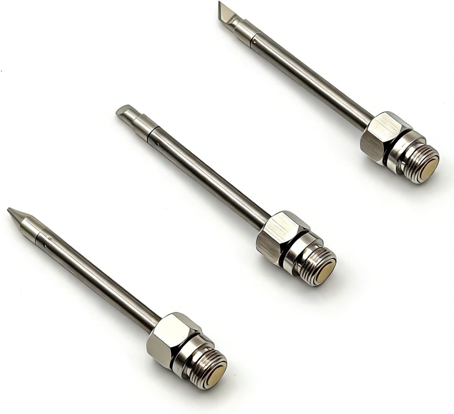 510 threaded Interface USB Soldering Iron Tip, SYWTJ 8W-10W USB Solder Tip, 3 piece Soldering Tips Set