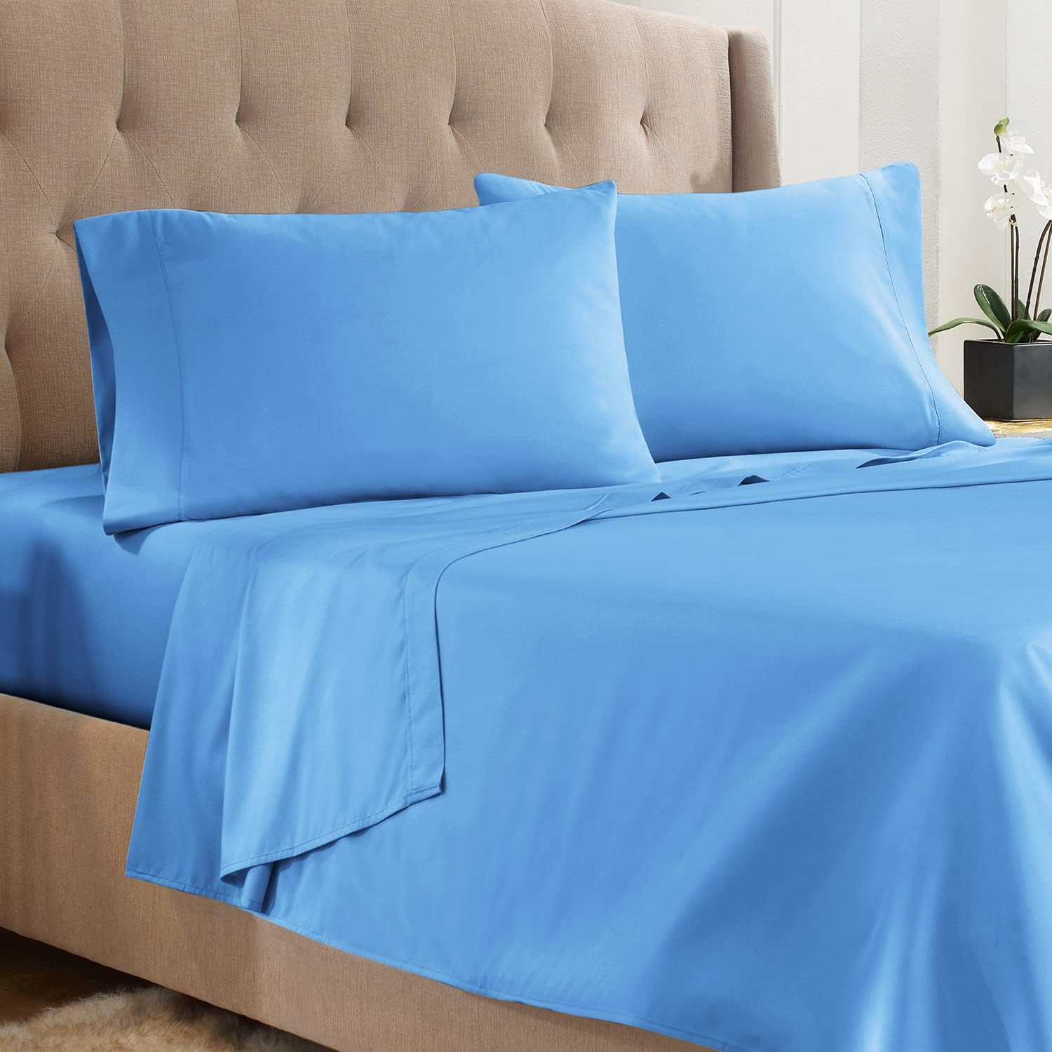 Empyrean Twin XL Sheets Set 110 GSM 4 Piece Bed Sheets