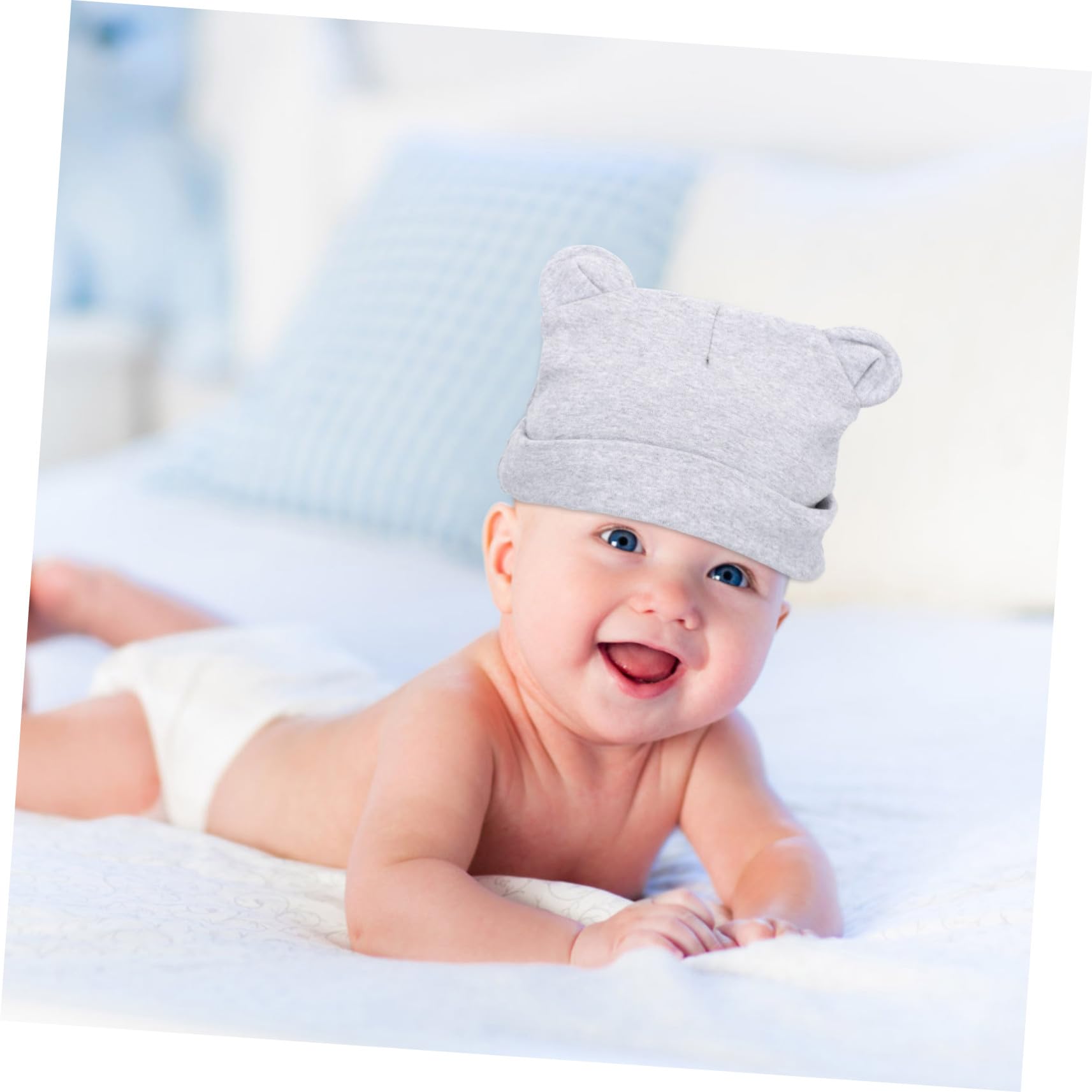 Fötuskappe Für Wintermütze Sommermütze Tiermütze Babygang Cap Neugeborene Hüte Mädchen Hut Mützen Für Neugeborene Babys Hut Turban Baumwolle 6st