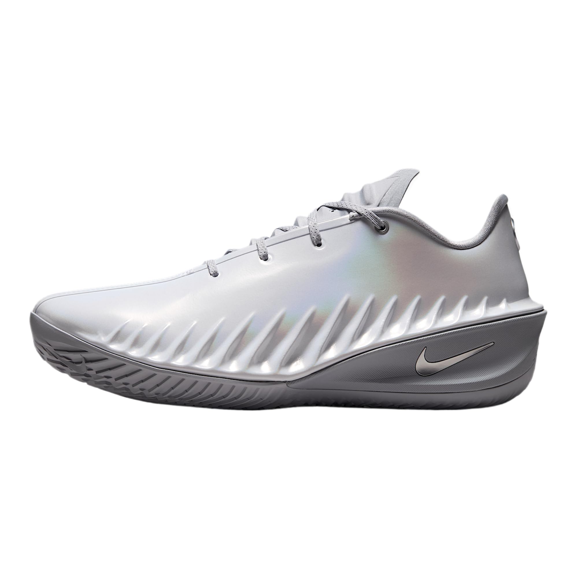 G.T. Cut 4 Basketball Shoes (White/Wolf Grey/Multi-Color/Metallic Silver)