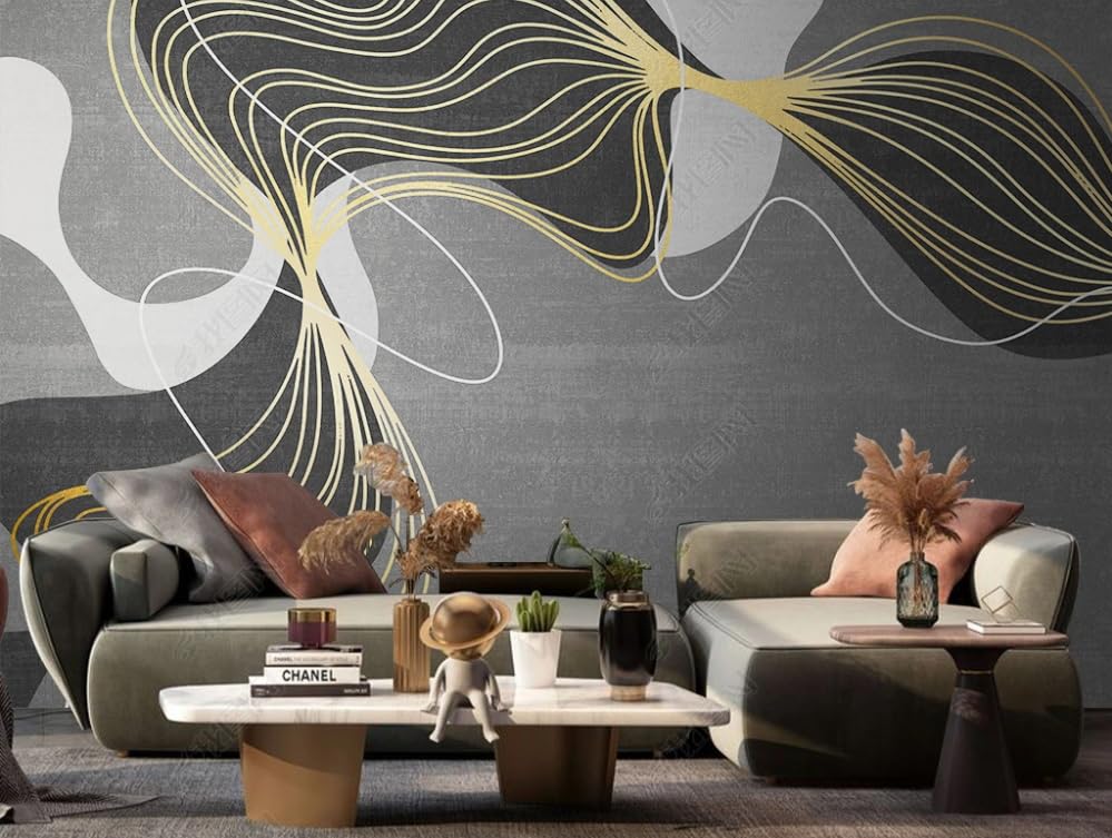 Tapisserie ornament lignes abstraites pour sublimer votre chambre