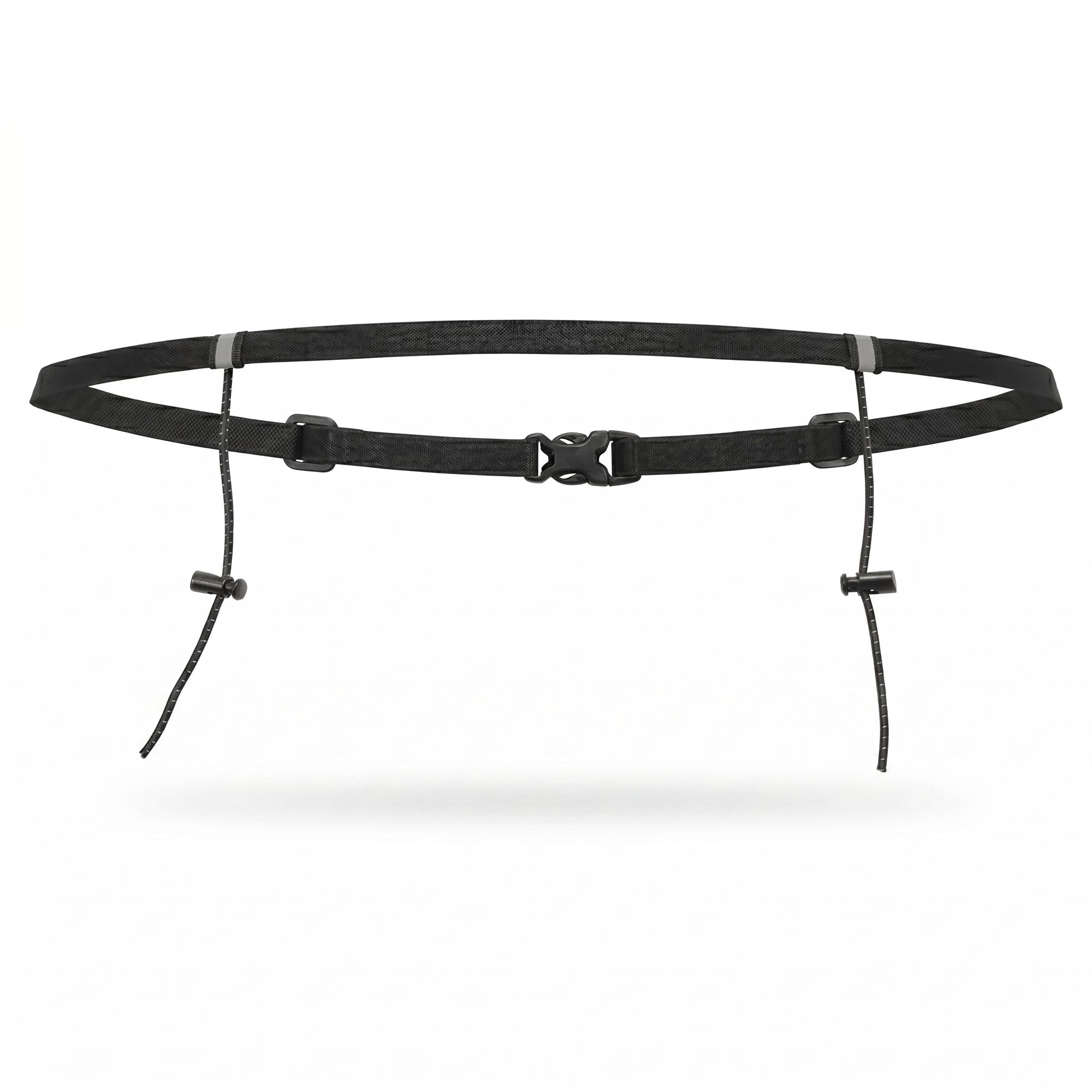 TRI-FIT Micro Race Belt – Lightweight Triathlon Race Belt for Running & Marathon | Adjustable Race Number Belt, Pin-Free Toggle | One Size Fits All