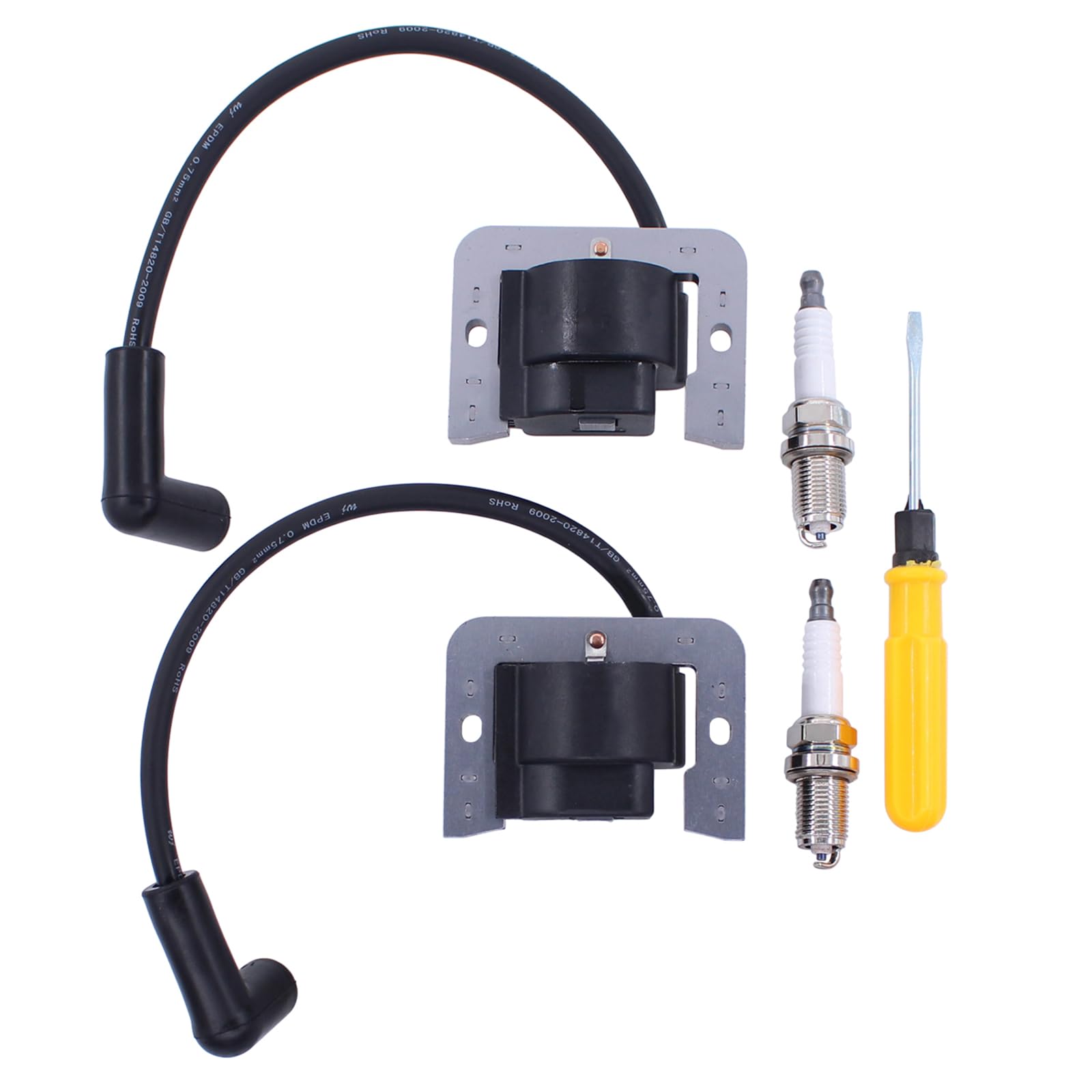 Amazon.com: MOTOKU 25 584 14-S Ignition Coil Module and Spark Plug