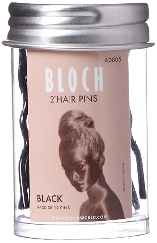 Bloch Horquillas para el cabello - 2" - Paquete de 12