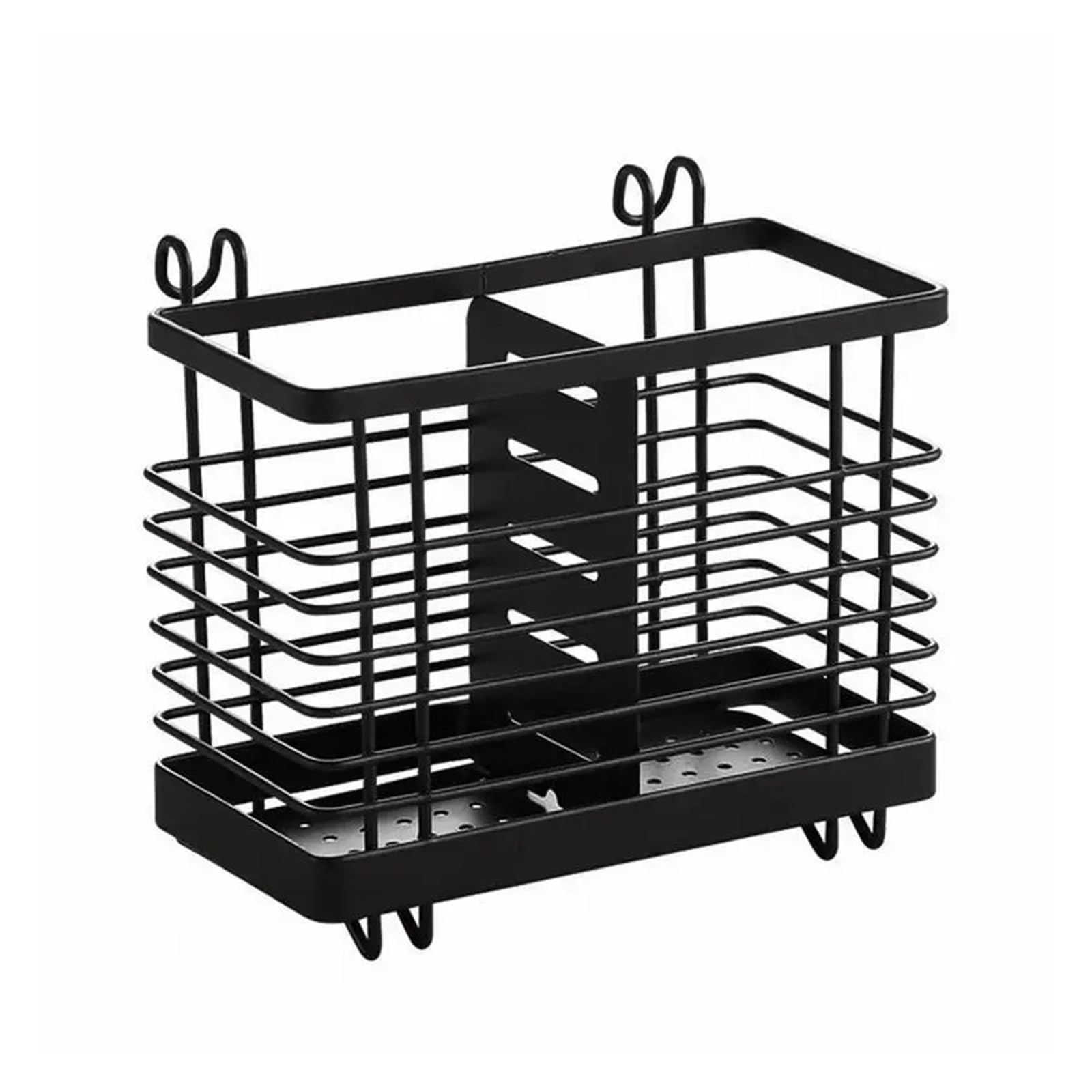 HYQCFDES Chopstick Dishwasher Basket Utensil Drying Rack Chopstick Holder For Cutlery Cutlery Drainer Basket For Kitchen Sink Dishwasher(Coffee)