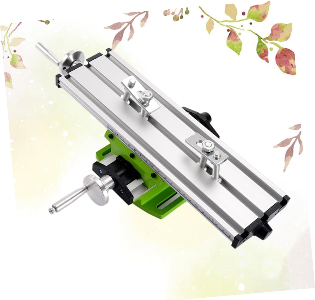 Mini Milling Machine Worktable, Compound Drilling Slide Table, Multifunction Worktable, Drill Vise Fixture Adjustment Worktable for Bench Drill