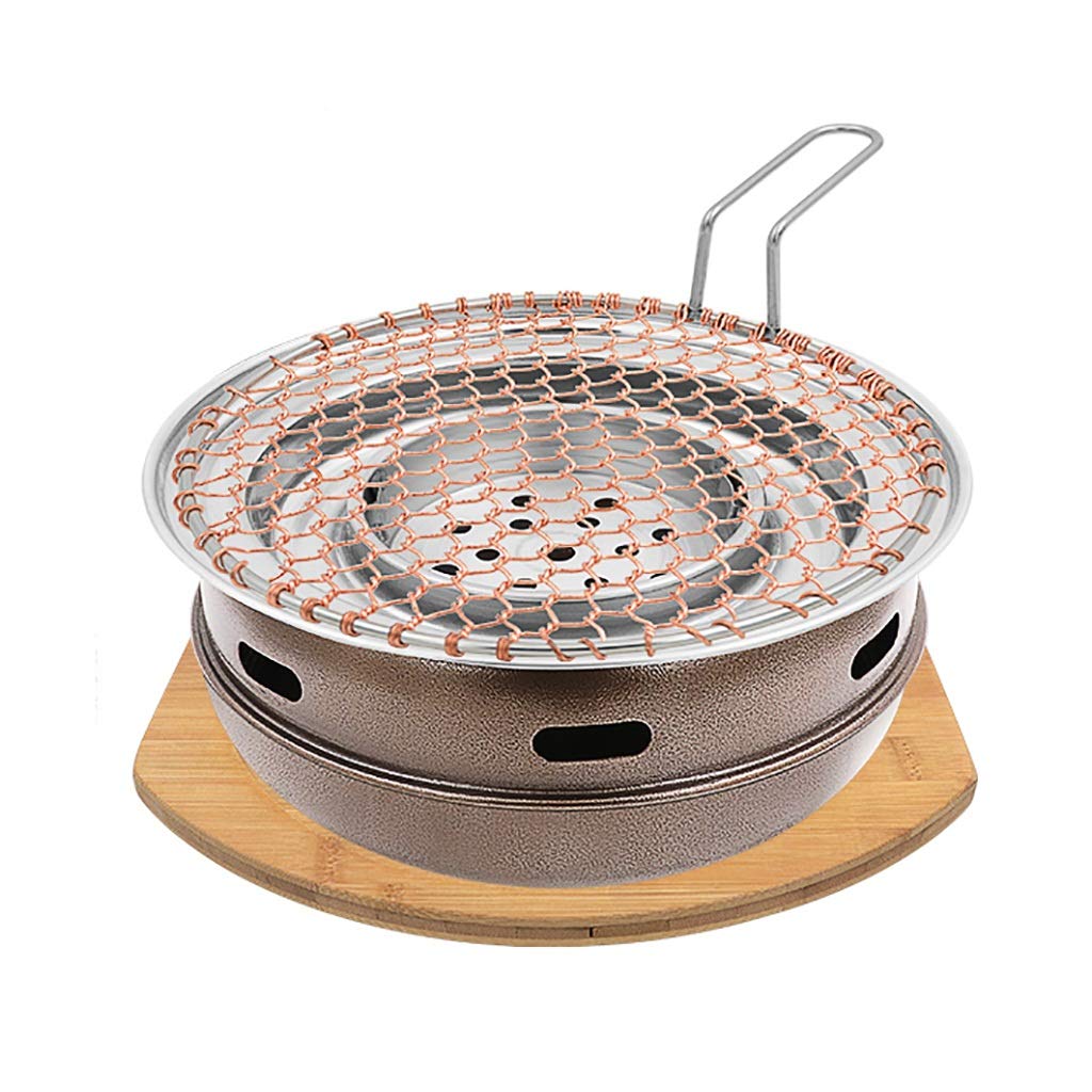 銅製バーベキューグリル ハンドル付き Amazon.co.jp: BBQバーベキューバーベキュー、ハンドル付きラウンド銅
