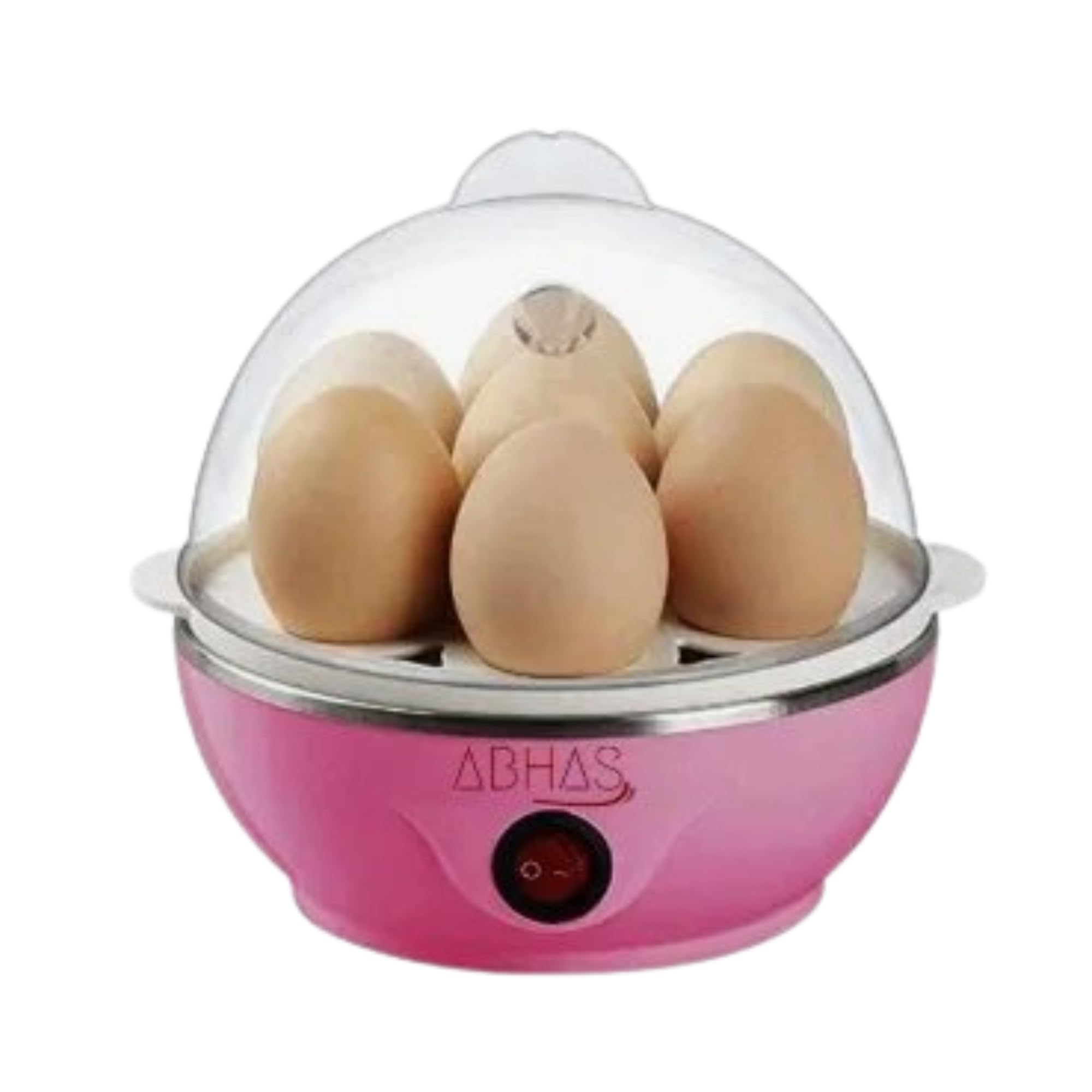 Abhas® Electric Egg Boiler, 7 Eggs Capacity with 3 Boiling Modes, Egg Cooker and Poacher, Overheat Protection, Measuring Cup Included, 350W, Multi Colour-picture-29