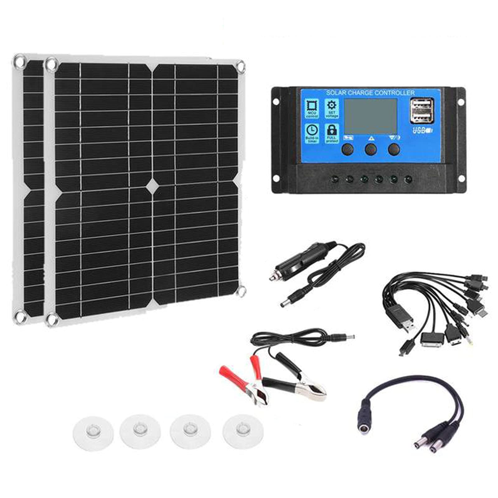 Kit solaire monocristallin hors réseau 300W haute efficacité pour batterie RV