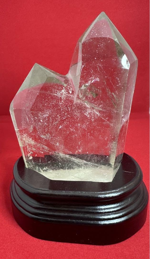 マスタークリスタル スモーキークォーツ タントリックツイン水晶 原石 マスタークリスタル スモーキークォーツ タントリックツイン水晶 原石