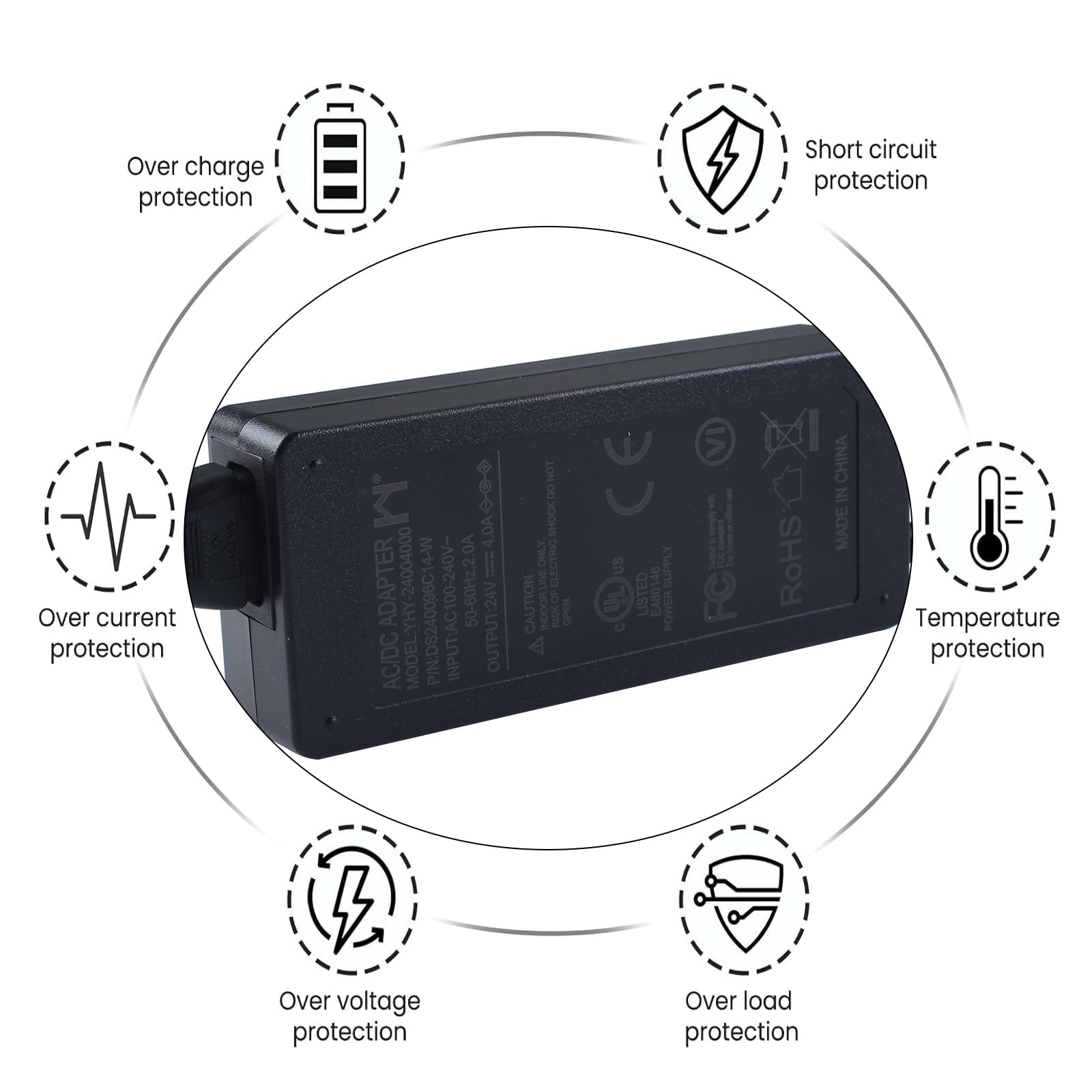 Amazon.co.jp: BambuLab AMS 2Pro自動マテリアルシステム用の24V 4A