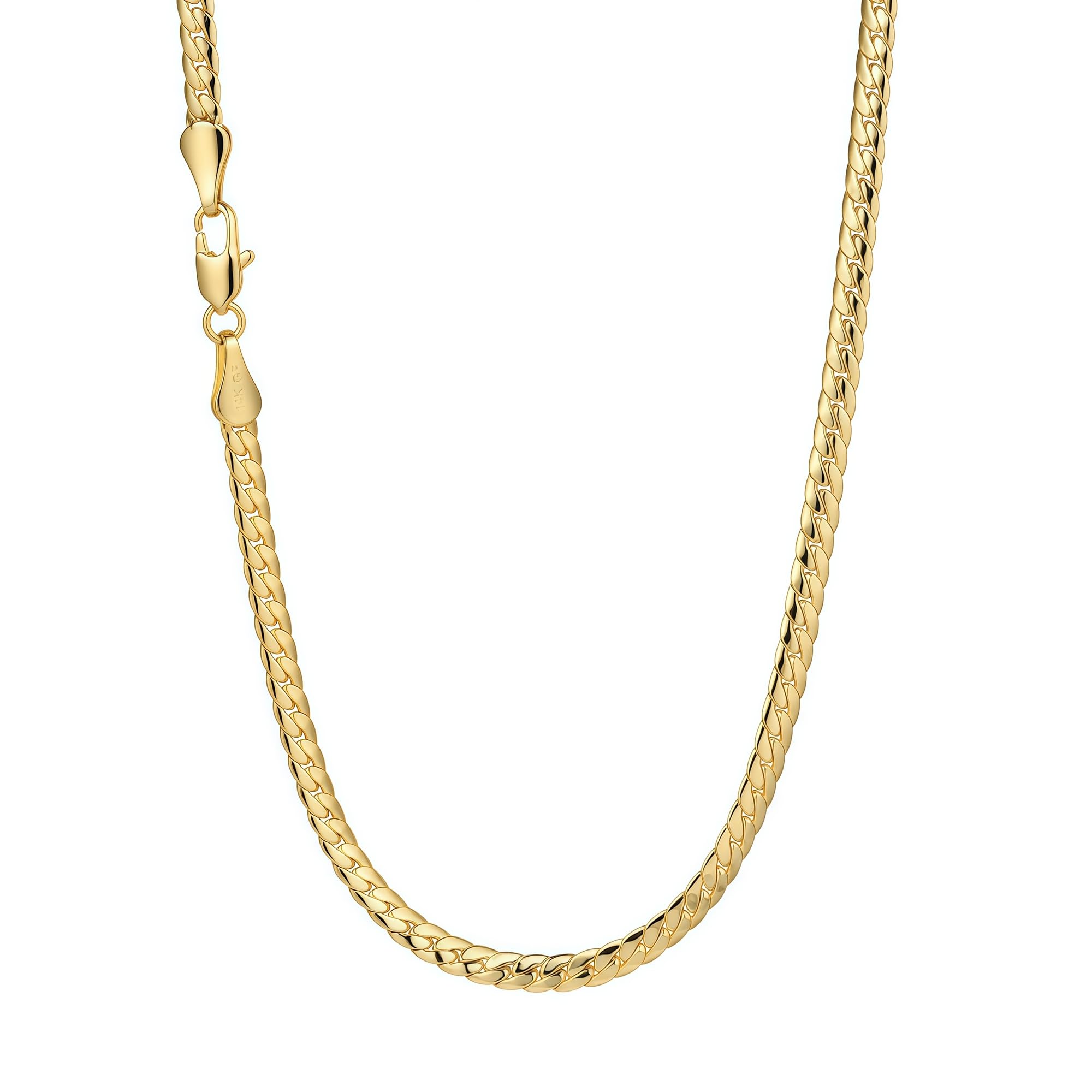 BRAYEG Flat Snake Chain