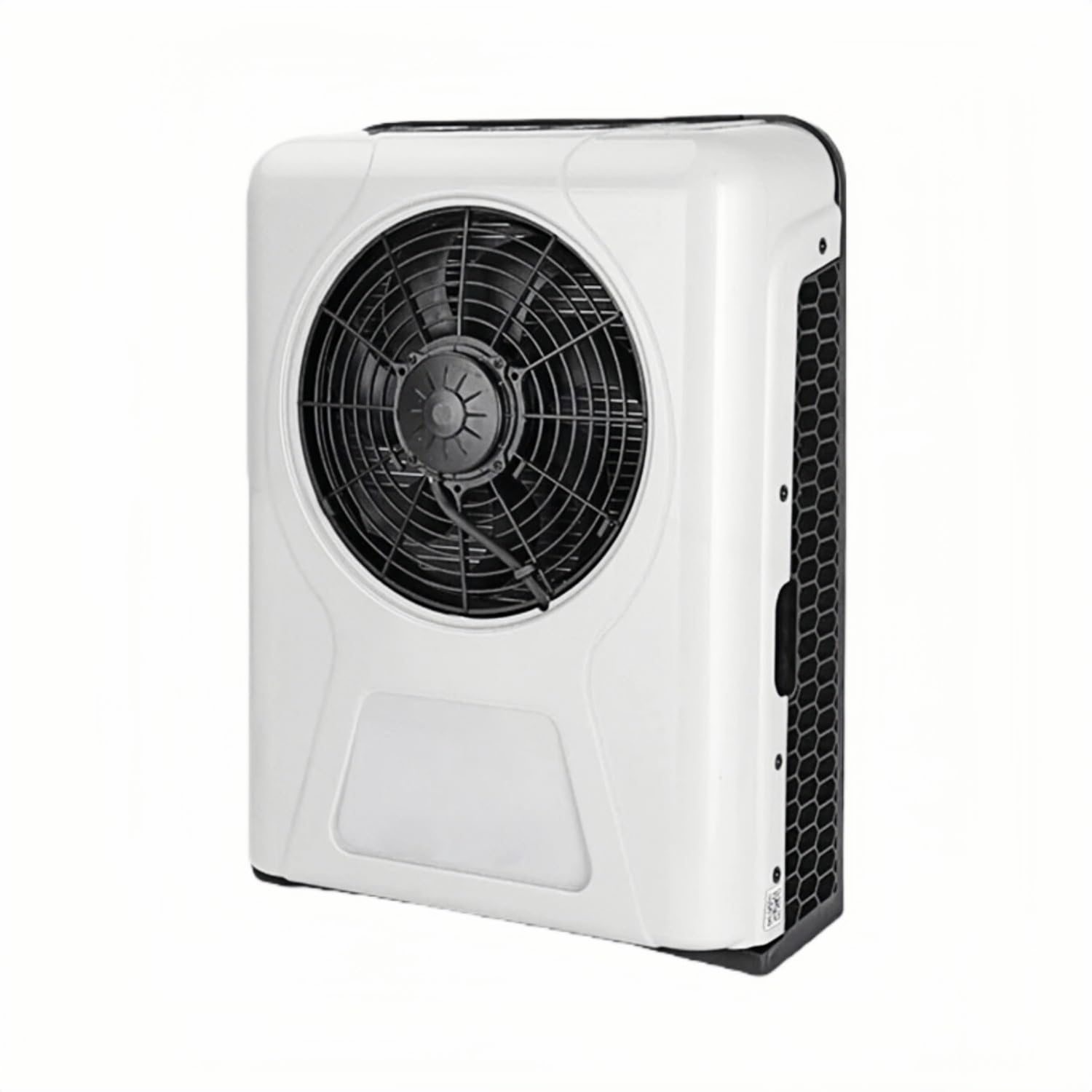 Treeligo 12V 24V 10500btu samochód elektryczny Split klimatyzator klimatyzacja parkingowa kompatybilny kompatybilny z RV ciągnik siodłowy Camper Van samochód kempingowy(A Set 24V Red)