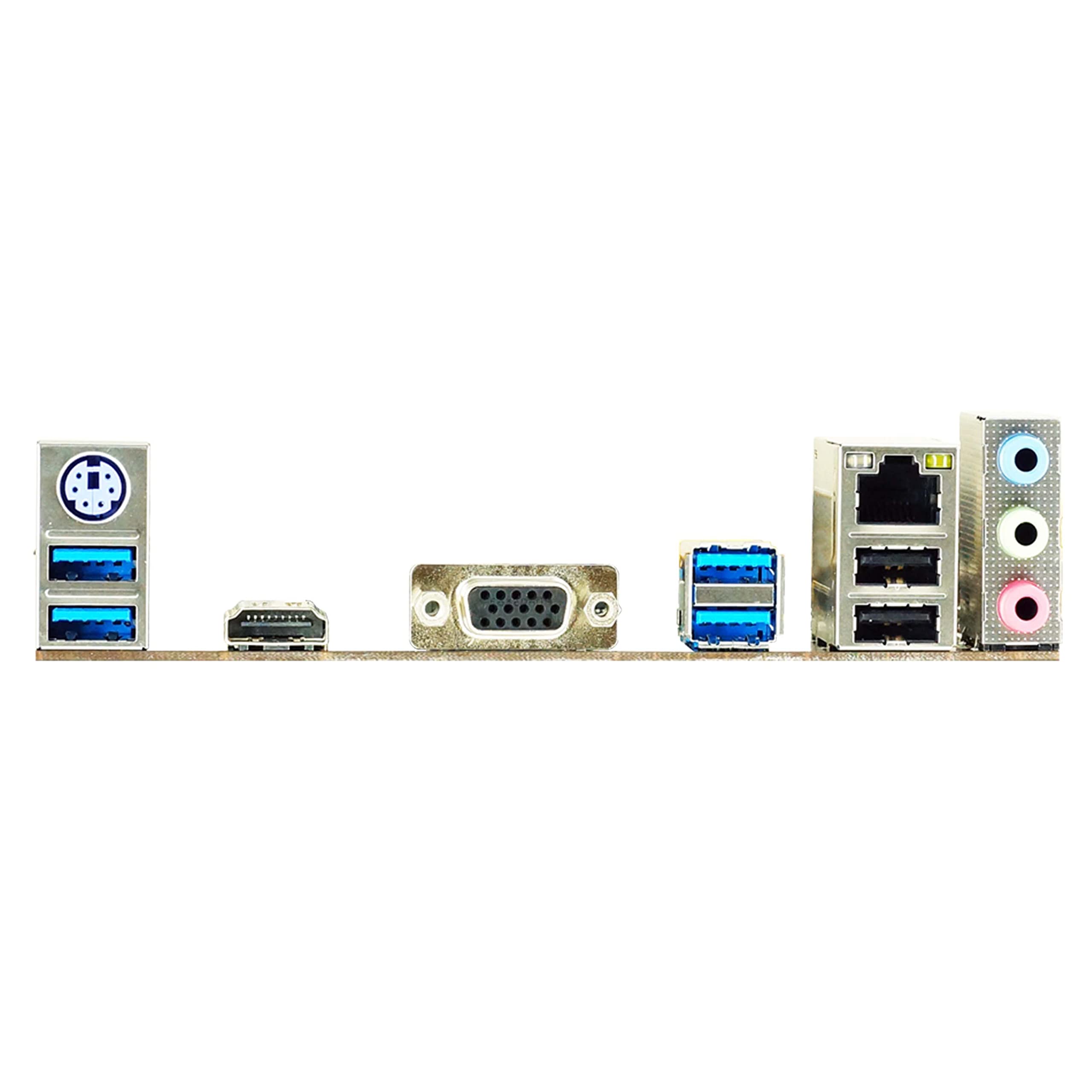SIMPLETEK Carte mère Micro-ATX Socket AM4 AMD B550 | NVME 2 X DDR4 MAX 32 Go | 1 SLOT M.2 PCIE 3.0 | AM4 B450 RYZEN 3 5 7 9