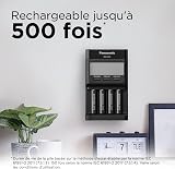 eneloop Pro - Piles Rechargeables AA (Lot de 4) - 930 mAh NiMH - 3