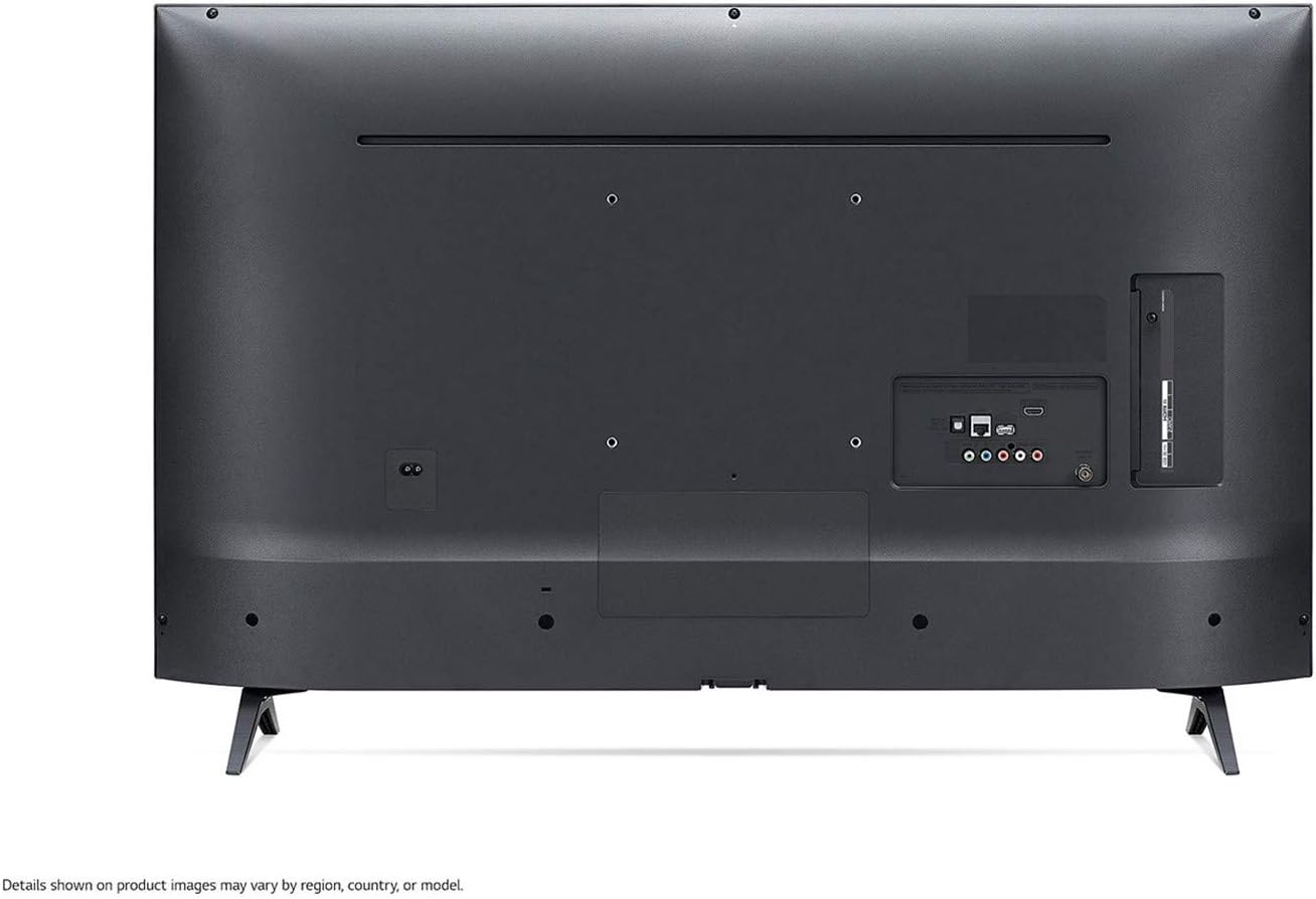 पिछला view of LG 43LM6300PSB Smart TV showing ports