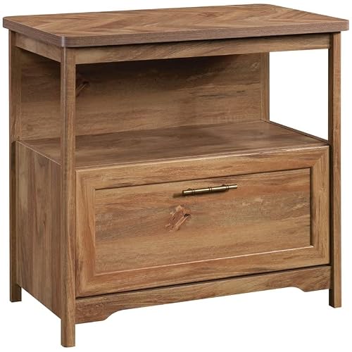 Sauder Coral Cape Lateral Filing Cabinet In Sindoori Mango, Sindoori Mango Finish #TOP26