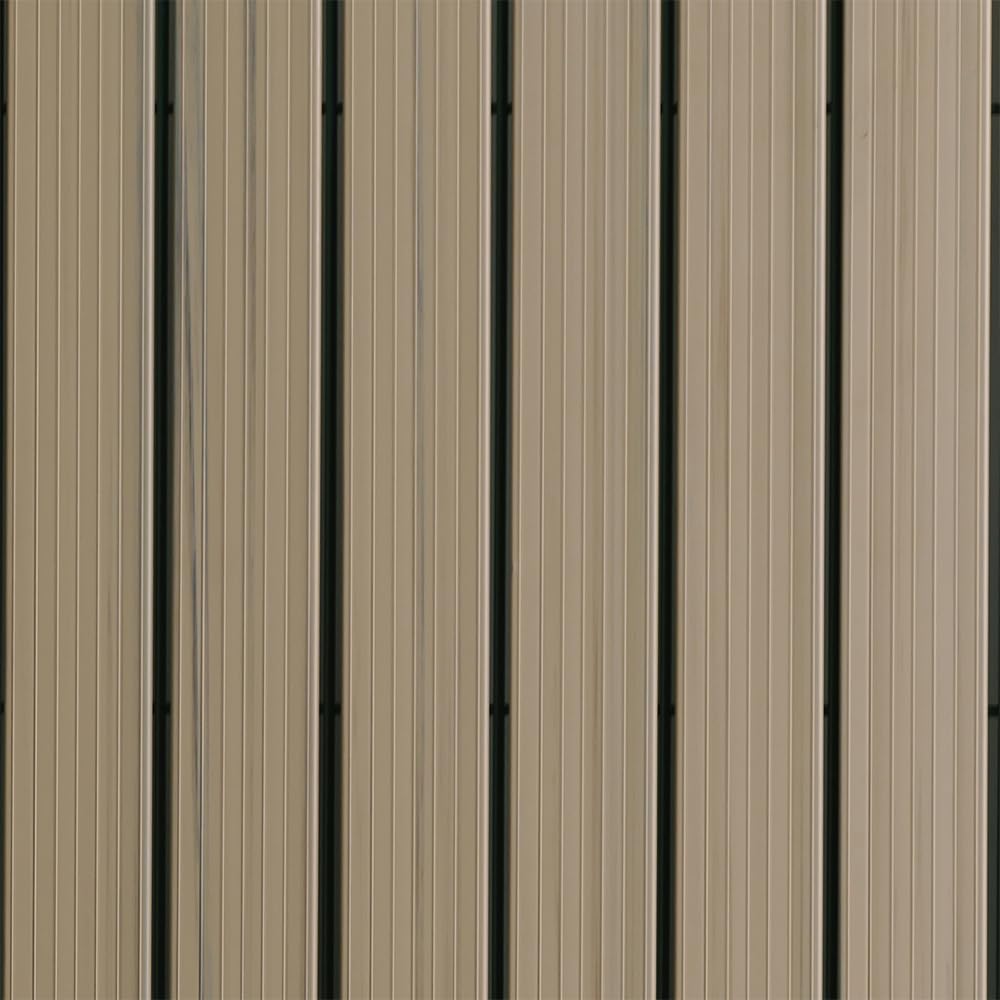 Mazovia Brise Vue Jardin en PVC, 153x250 cm, Beige, sans Percer, Résistante aux Intempéries, Panneau de Cloture Rigide, Résistante aux UV, Toute l'Année, Moderne