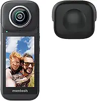 Câmera de ação PanoX V3 impermeável 8K 360, foto 12K 360, transmissão 5s, edição na câmera, efeito de bastão de selfie invisível, estabilização, GPS embutido, tela sensível ao toque de 3