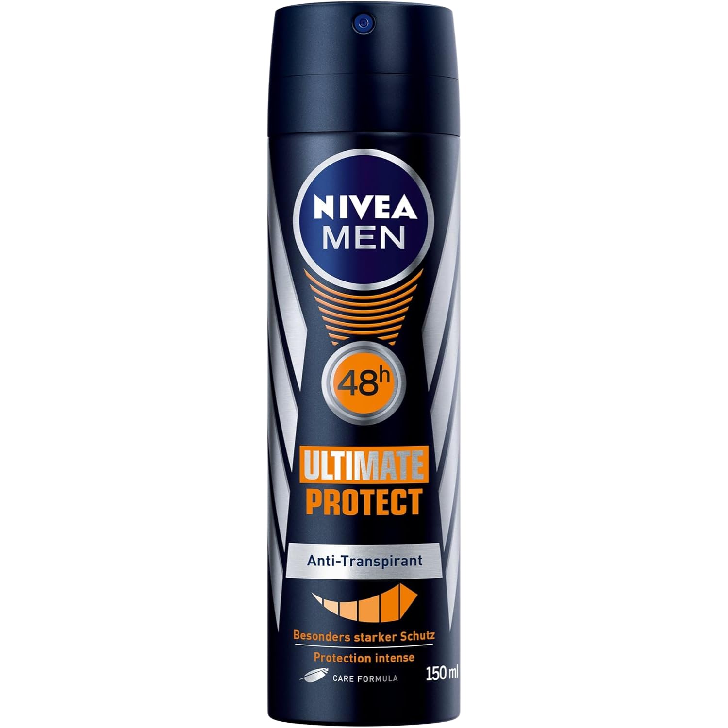 Deodorante Spray Uomo Antitraspirante – Protezione 48h Contro il Sudore – Sensazione di Freschezza Immediata – Formato 150 ml – Variazioni 4/6/8/10 Pezzi (10)
