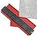 12/14/25cm Contour Gauge Duplicator Ceramic Tile Carpet Cutting Template Profile Measuring Angle Ruler Contour Duplicator Woodworking Tools