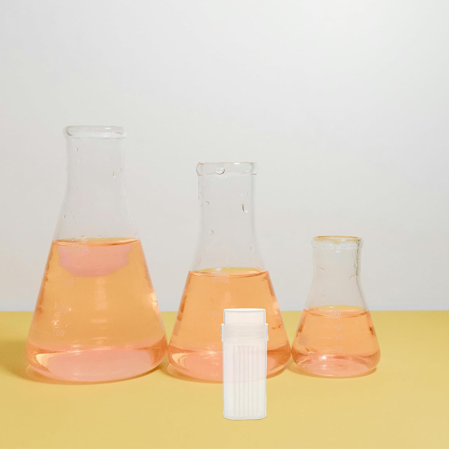 Didiseaon 2pcs Plastic Lab Staining Bottles with Vertical Slide Rack for 5 Microscope Slides and Coplin Staining Jar Set for Laboratory Microscope Accessories