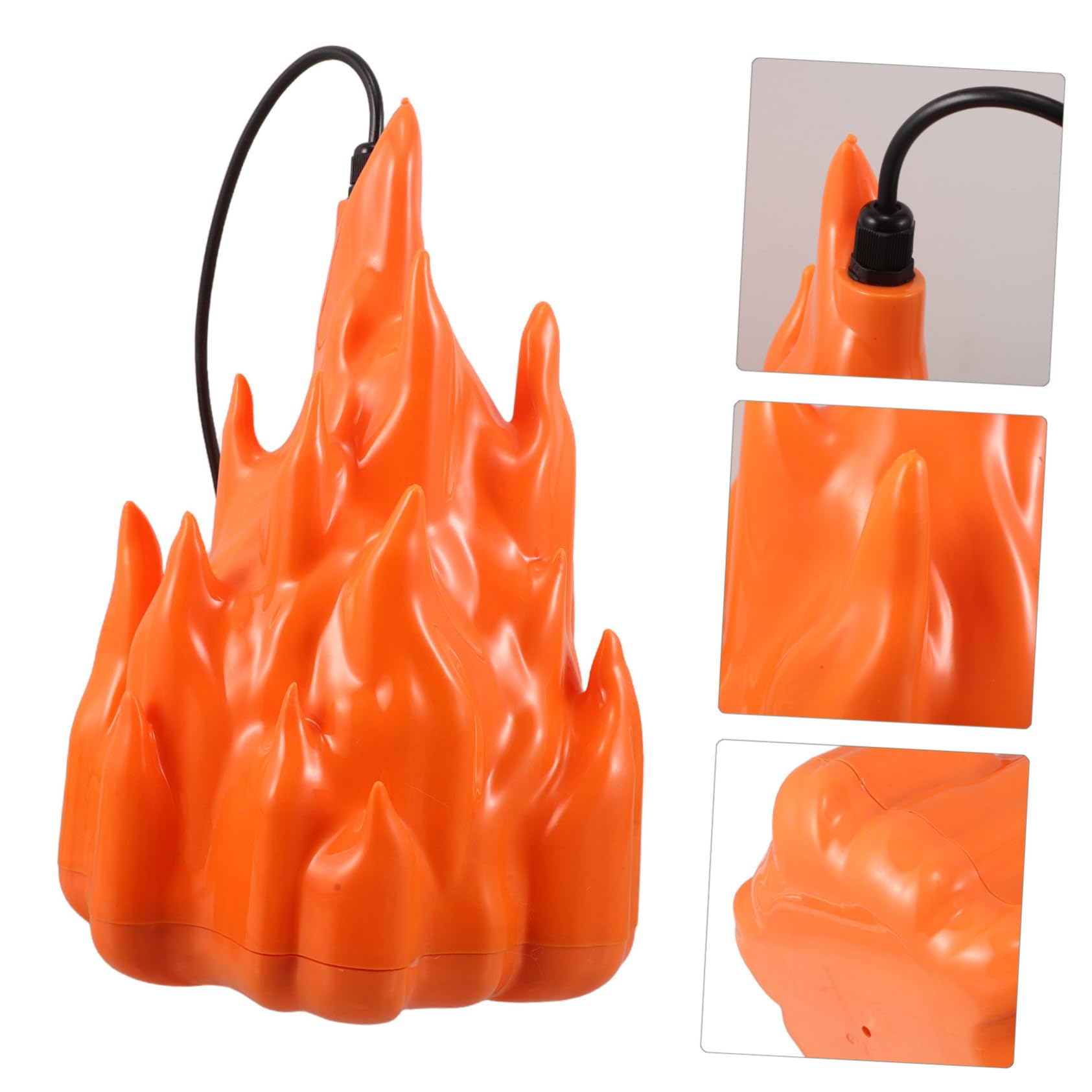 Ciieeo Lampadina Effetto Fiamma LED Luce Notturna senza Fiamma per Stufa per Camera da Letto e Soggiorno Decorativa e Sicura
