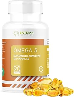Ômega 3 1000mg EPA DHA Super Concentrado BIOTERAH Suplemento Alimentar Essencial