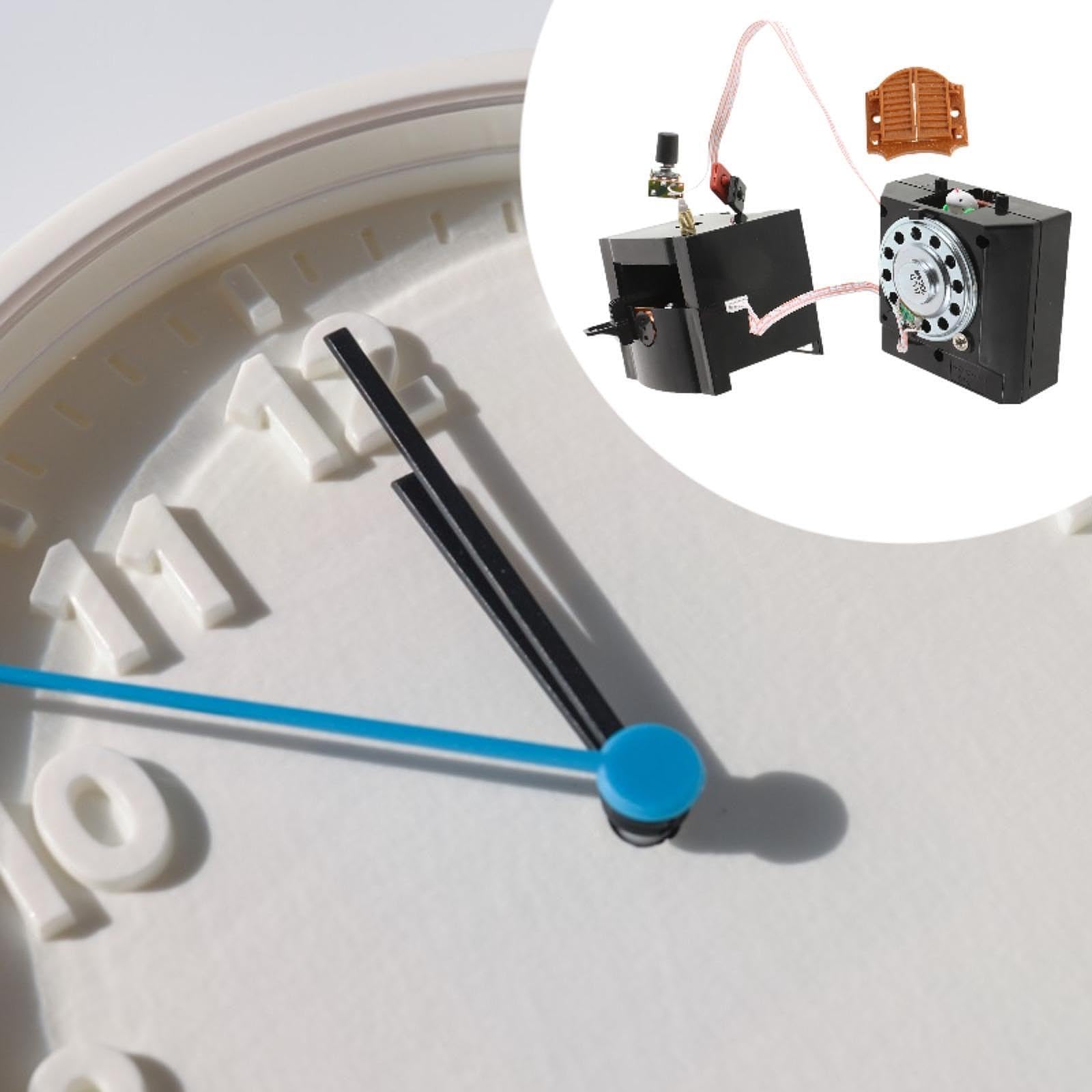 Kit di Sostituzione Del Meccanismo Dell'orologio per Cuculo per Orologi a Parete con Pompino Orario