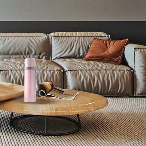 Miniatura 6 de Taza termo de café termo botella taza de café taza de acero inoxidable taza aislada al vacío mantener bebidas calientes o frías rosa 22